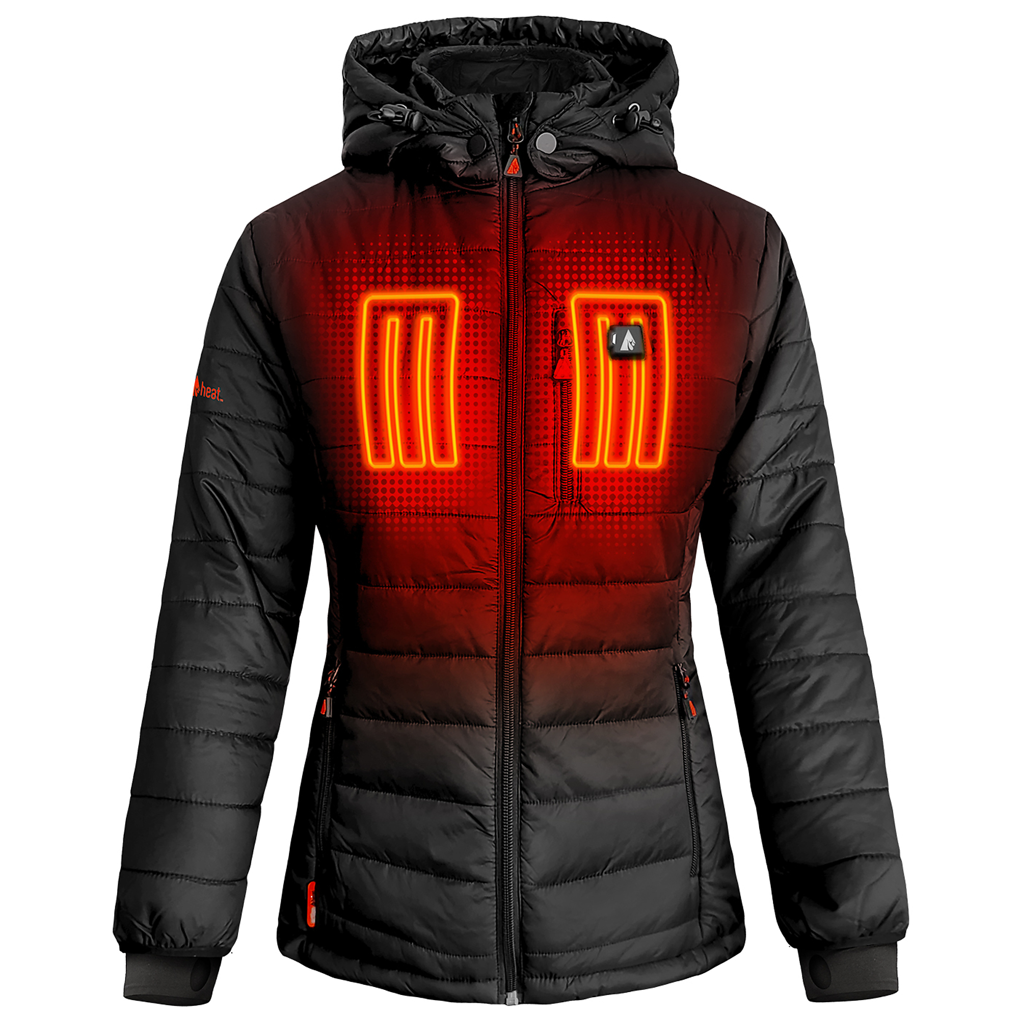 Action Heat 5V Wmn Heated Jacket