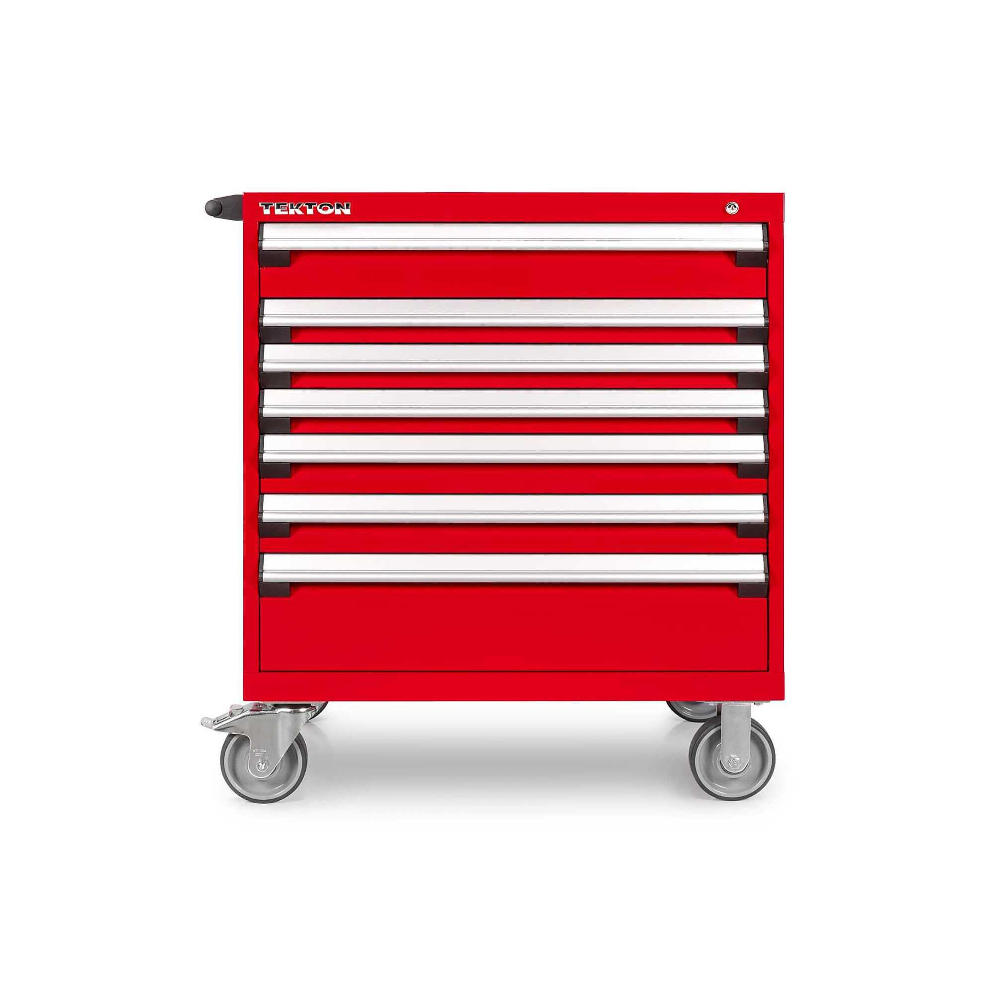 Tekton, 7-Drawer Tool Cabinet w/Steel Top and Mat (36x27), Width