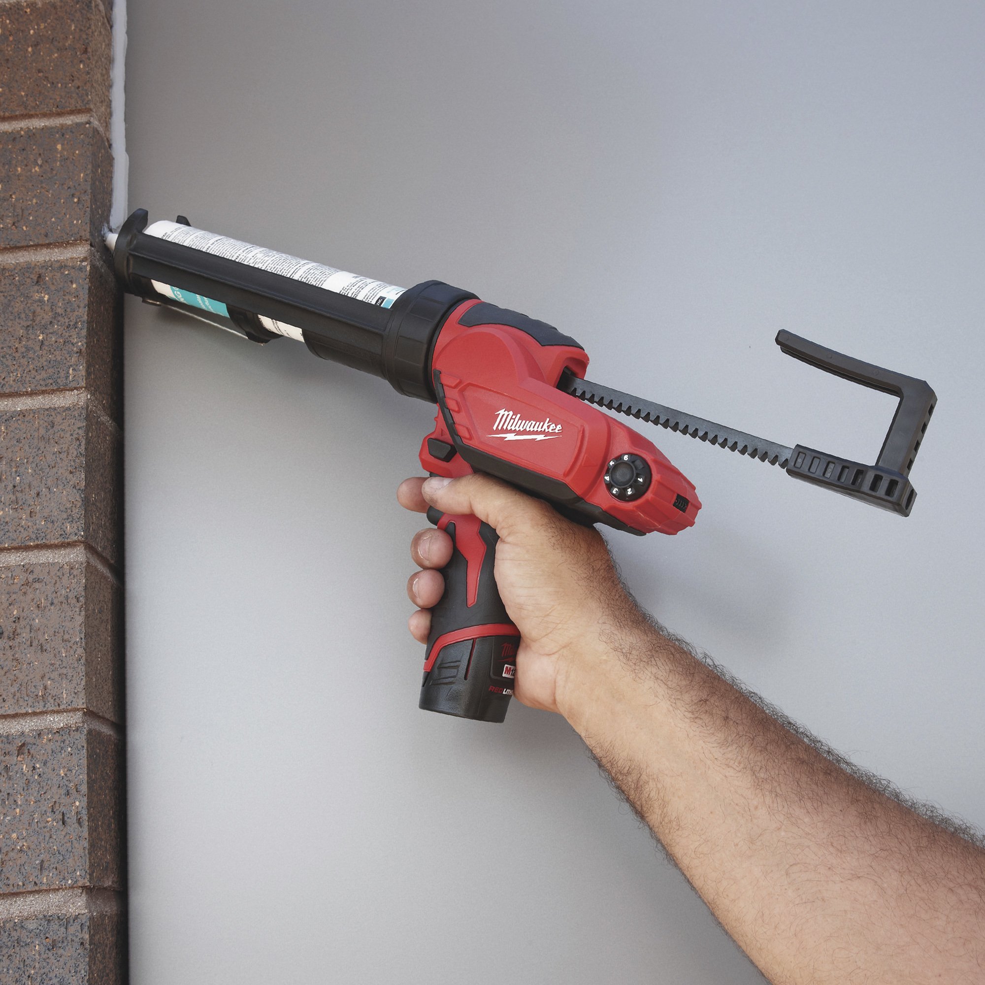 Milwaukee M12 Cordless 10 oz. Adhesive and Caulk Gun (2441-20