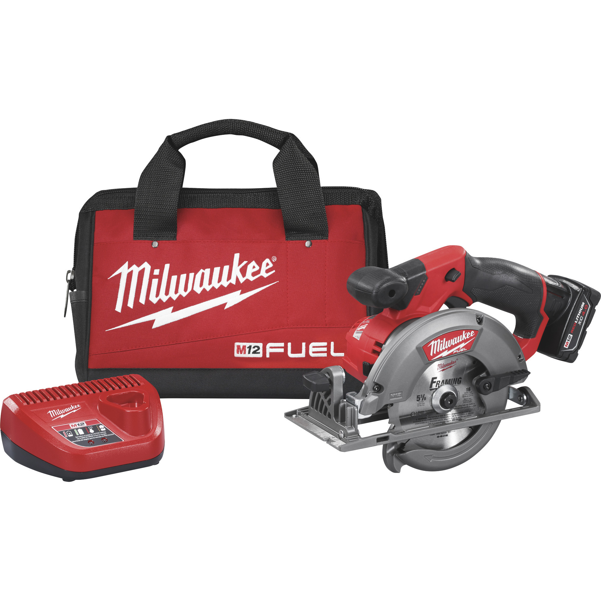 Milwaukee M12 FUEL Circular Saw Kit With 1 Battery 5 3 8in