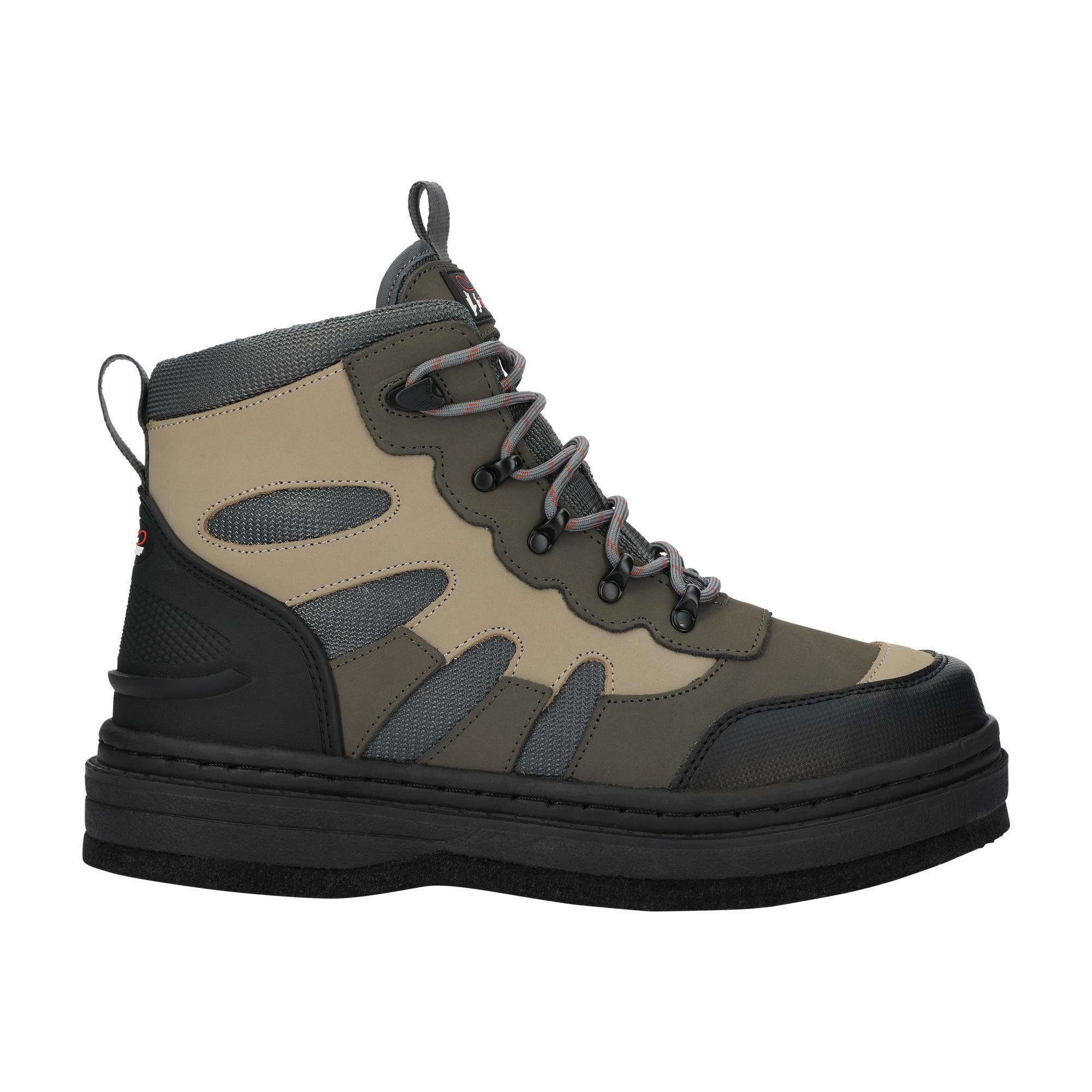 frogg toggs Men's Pilot II Wading Shoe - Felt | Khaki/Black|07