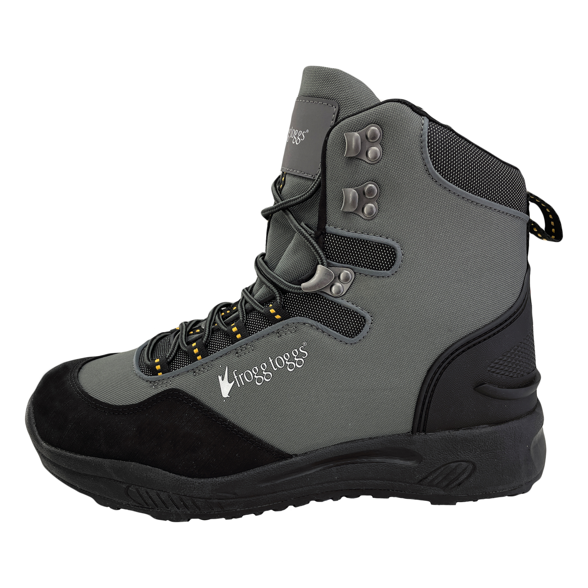 cft. docking military JK/mossgreen×black frogg toggs, Mens Deep Current Cltd Wading Boot|Dark