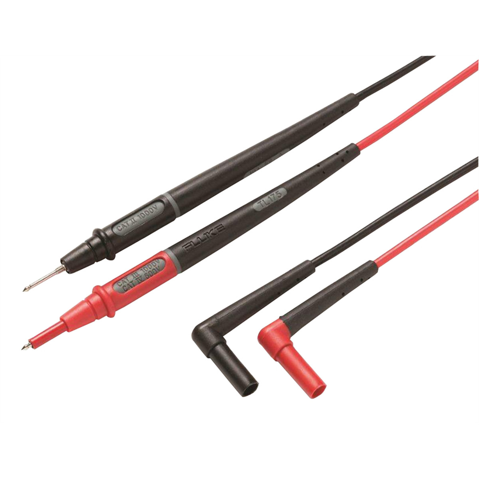 Fluke TwistGuard Test Lead Set — WearGuard, Advanced Strain Relief, Model# FLUTL175