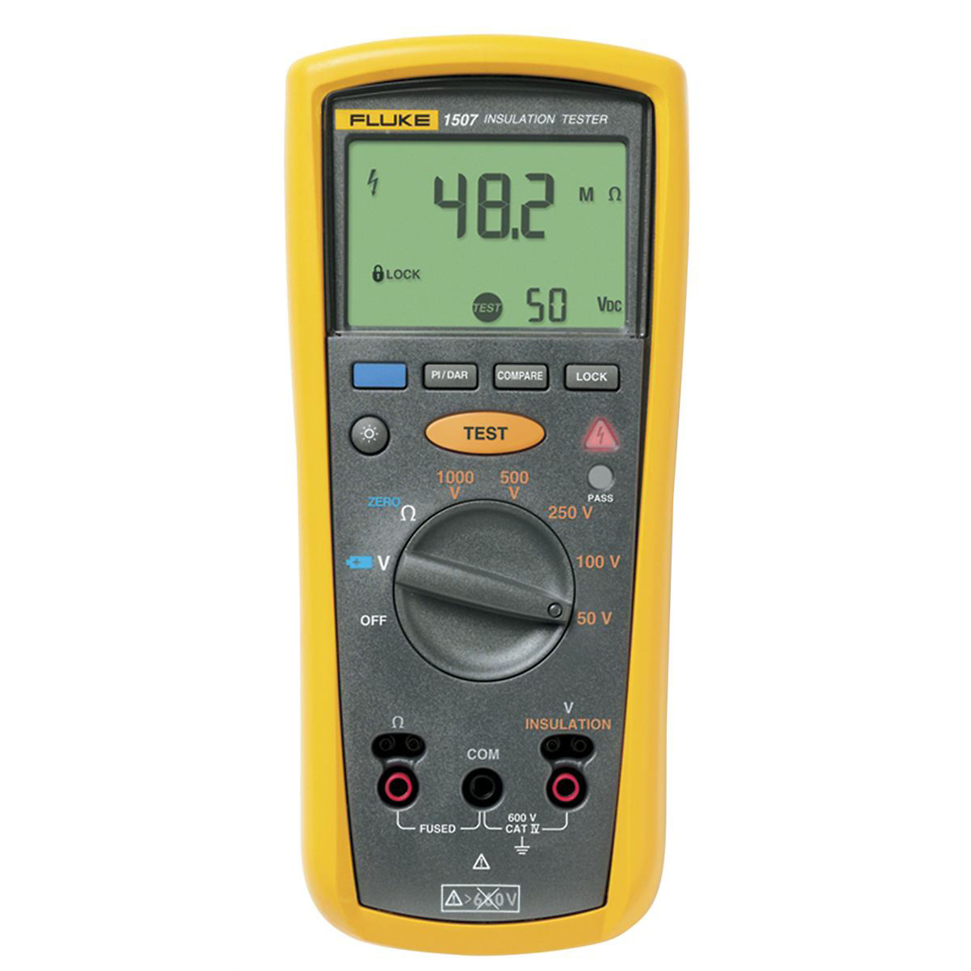 Fluke, INSULATION RESISTANCE TESTER FOR HYBRID, Model# FLU1507