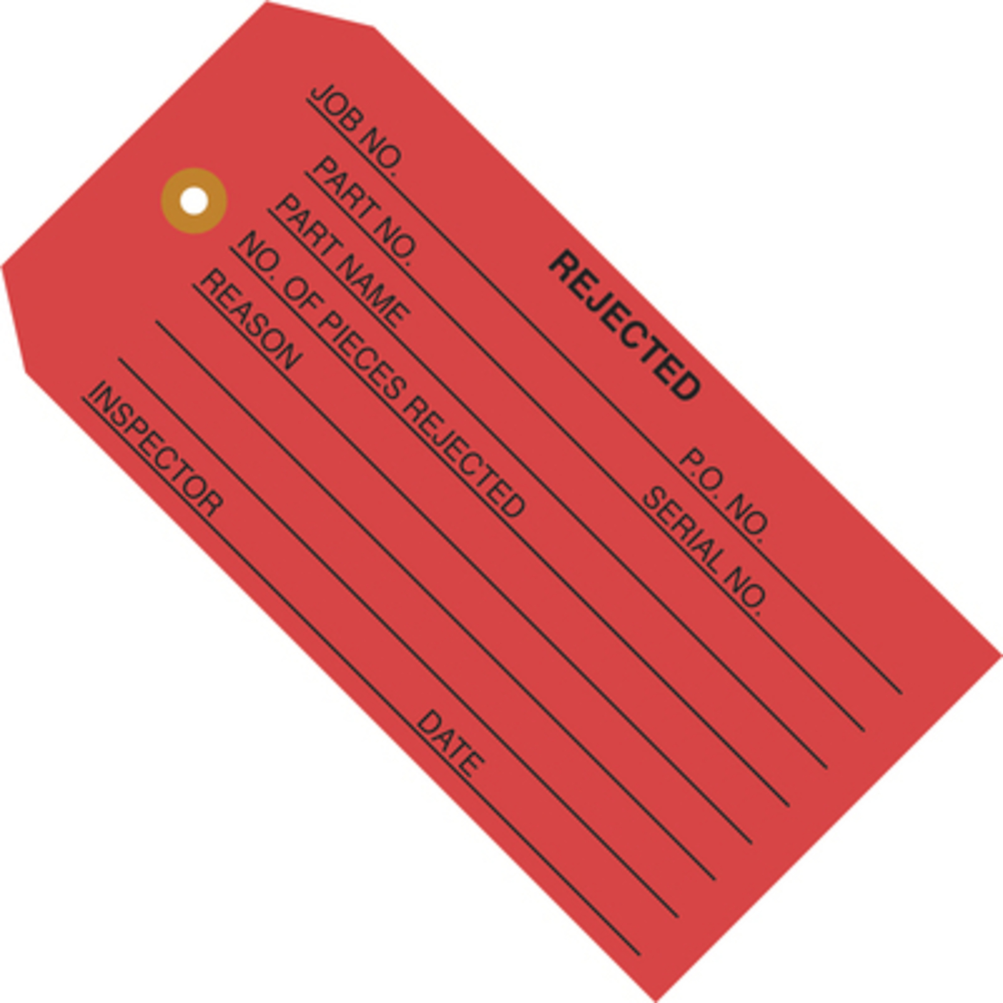 4 3/4 x 2 3/8in. - "Rejected" Inspection T 1000/CS, Model# G20031