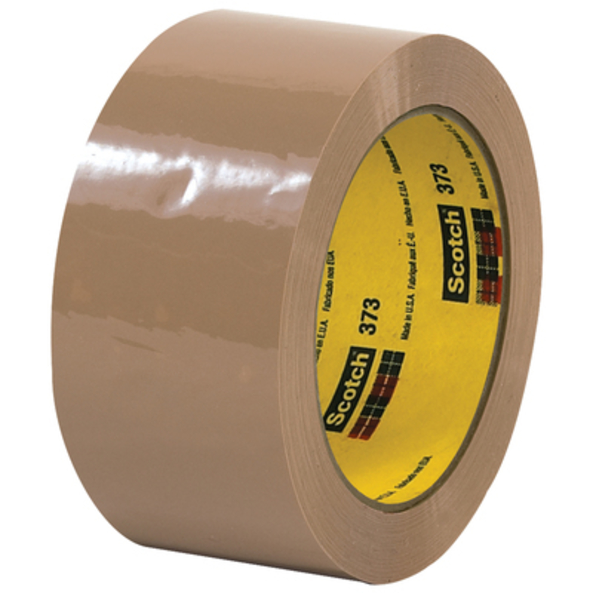 Scotch Box Sealing Tape - 2in. x 55 yds., Tan, High Performance, Moisture and Abrasion Resistant, Model# T901373T