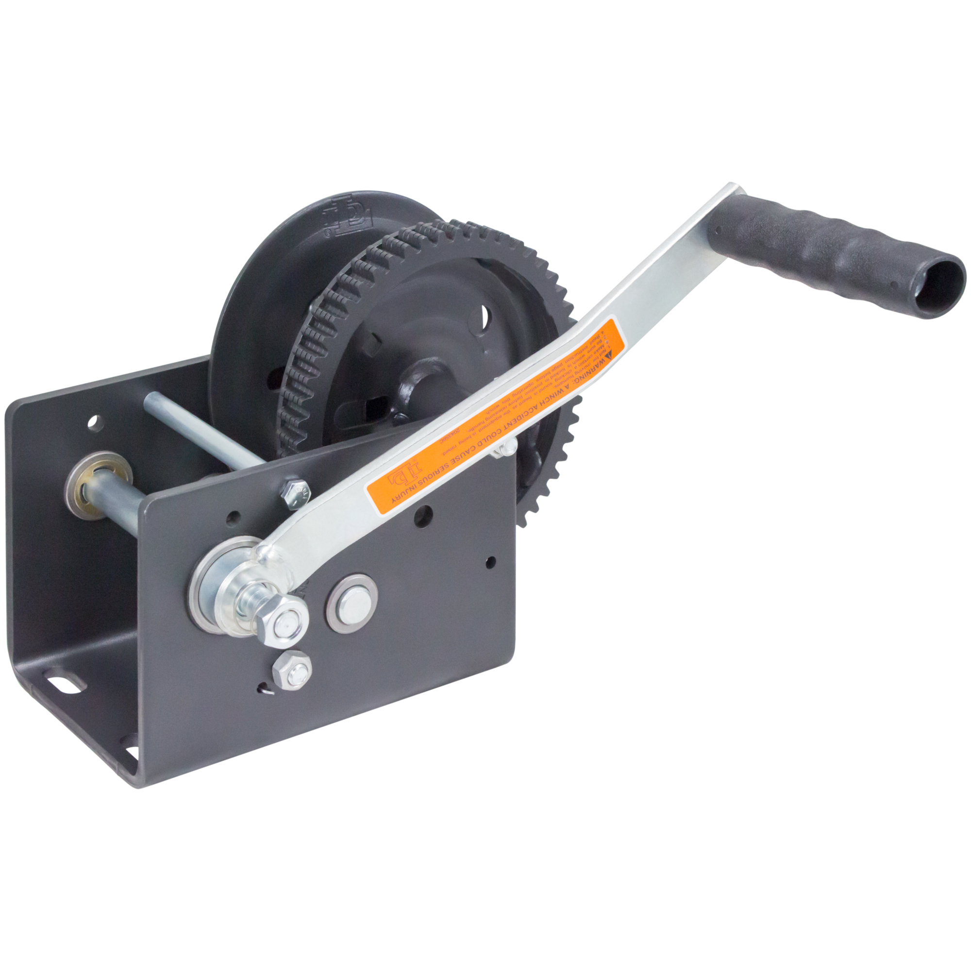 DuttonLainson Single Speed Hand Winch with Automatic Brake — 2500Lb