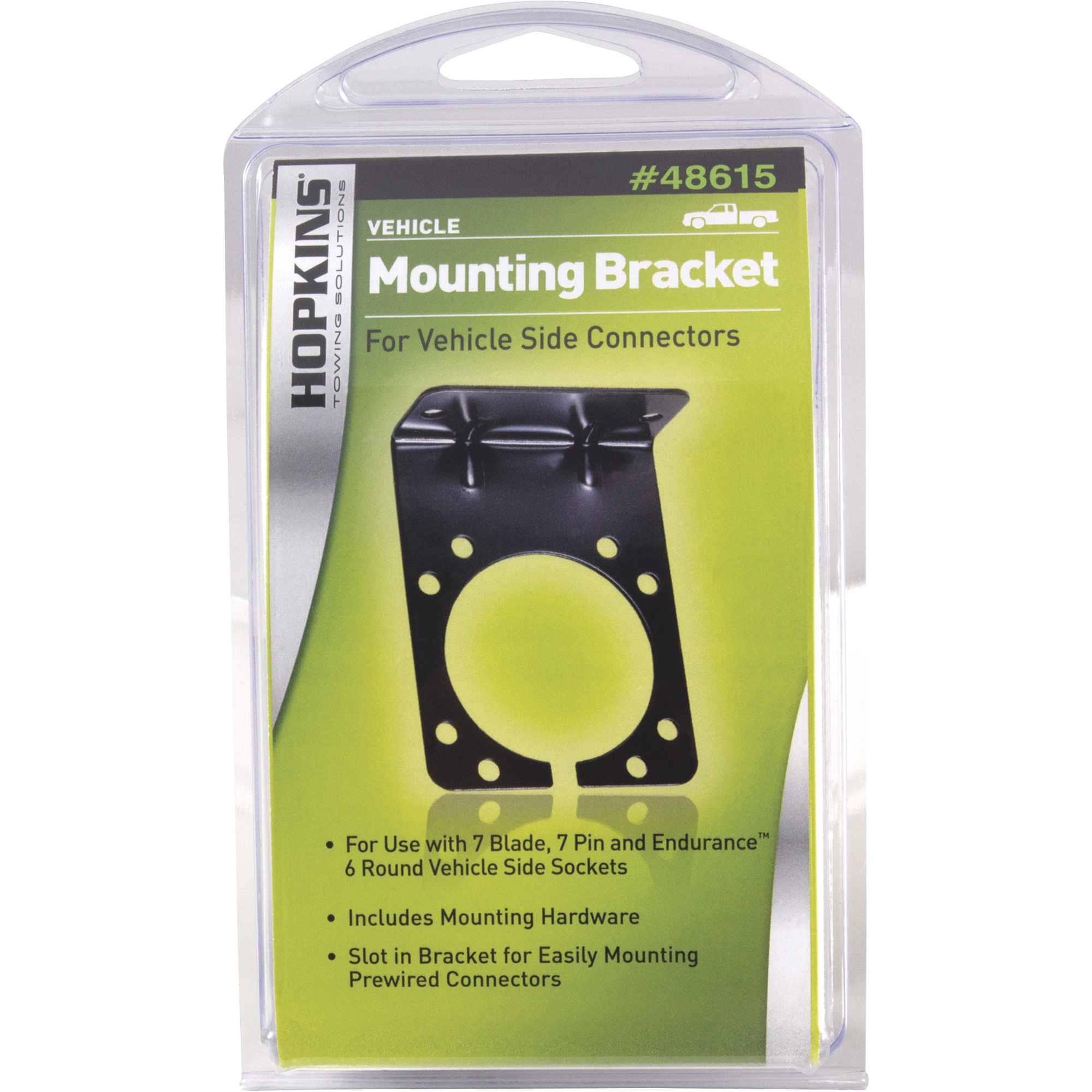 Hopkins Towing Solutions Trailer Wiring Mounting Bracket — For Use With