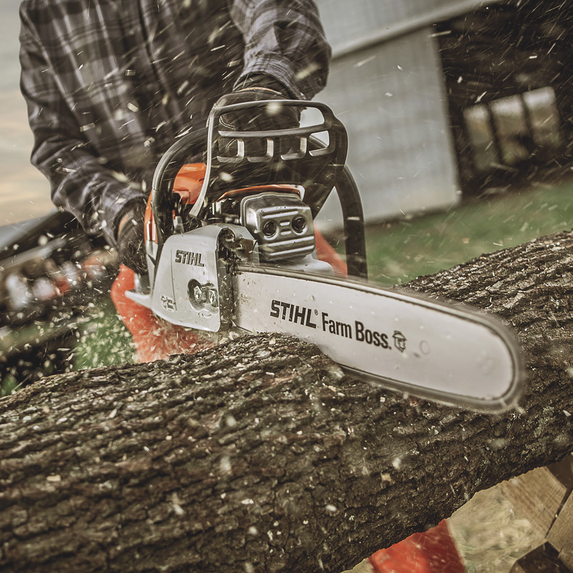 Stihl Gas-Powered Chainsaw Farm Boss, 18in. Bar, 50.2cc, 0.325in. Chain ...