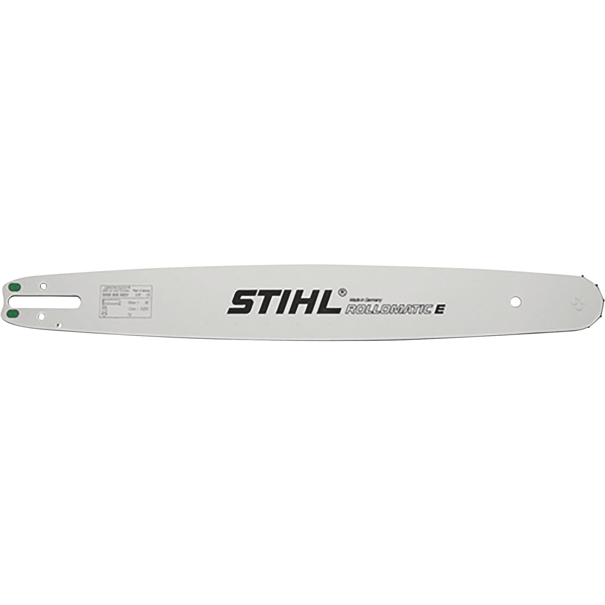 STIHL ROLLOMATIC E Narrow Nose Chainsaw Bar, 16in.L, 0.325in. x 0.063in. Nose Sprocket, Model# 3005 000 4713