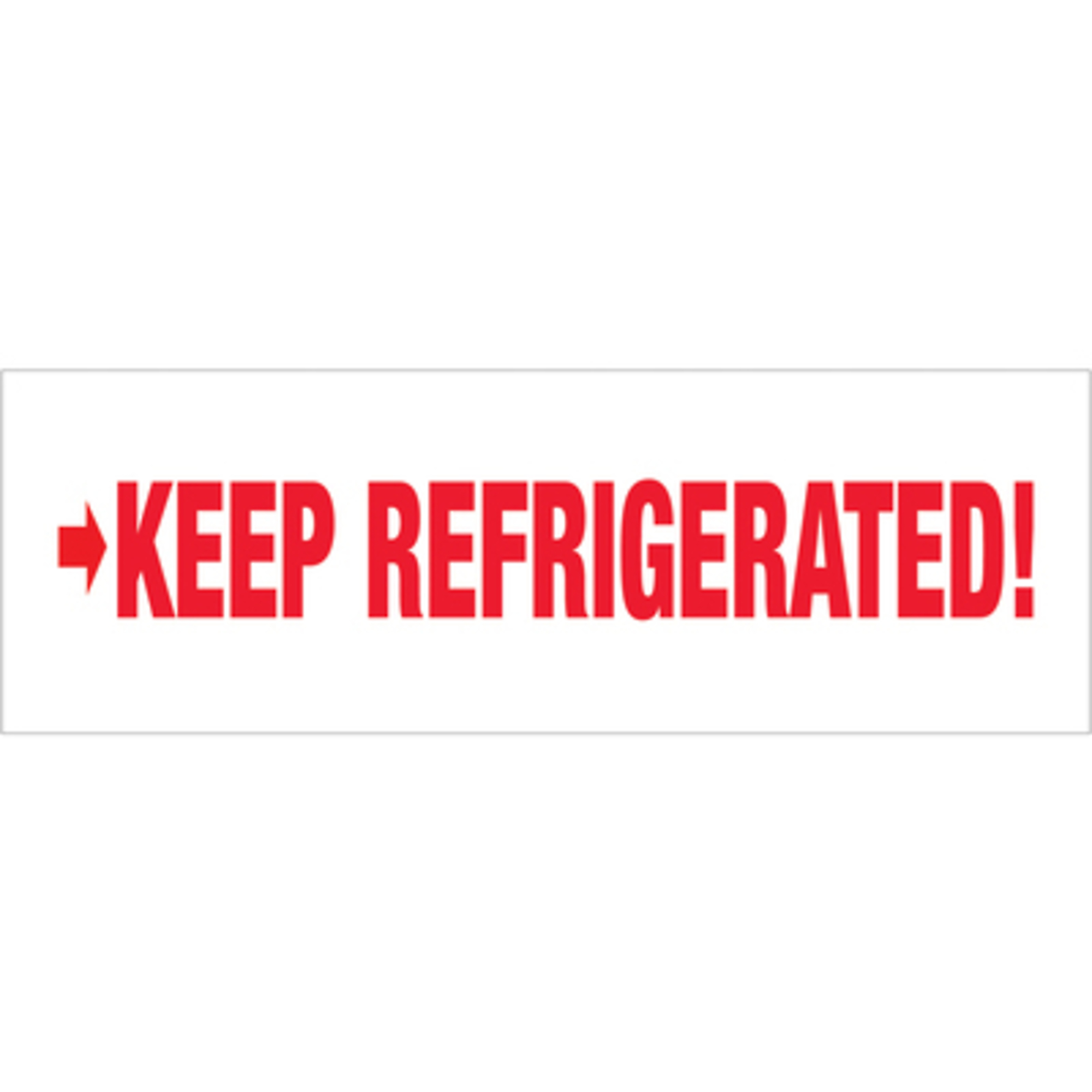 2in. x 110 yds. - "Keep Refrigerated" (18 ) T 18/CS, Model# T902P0918PK