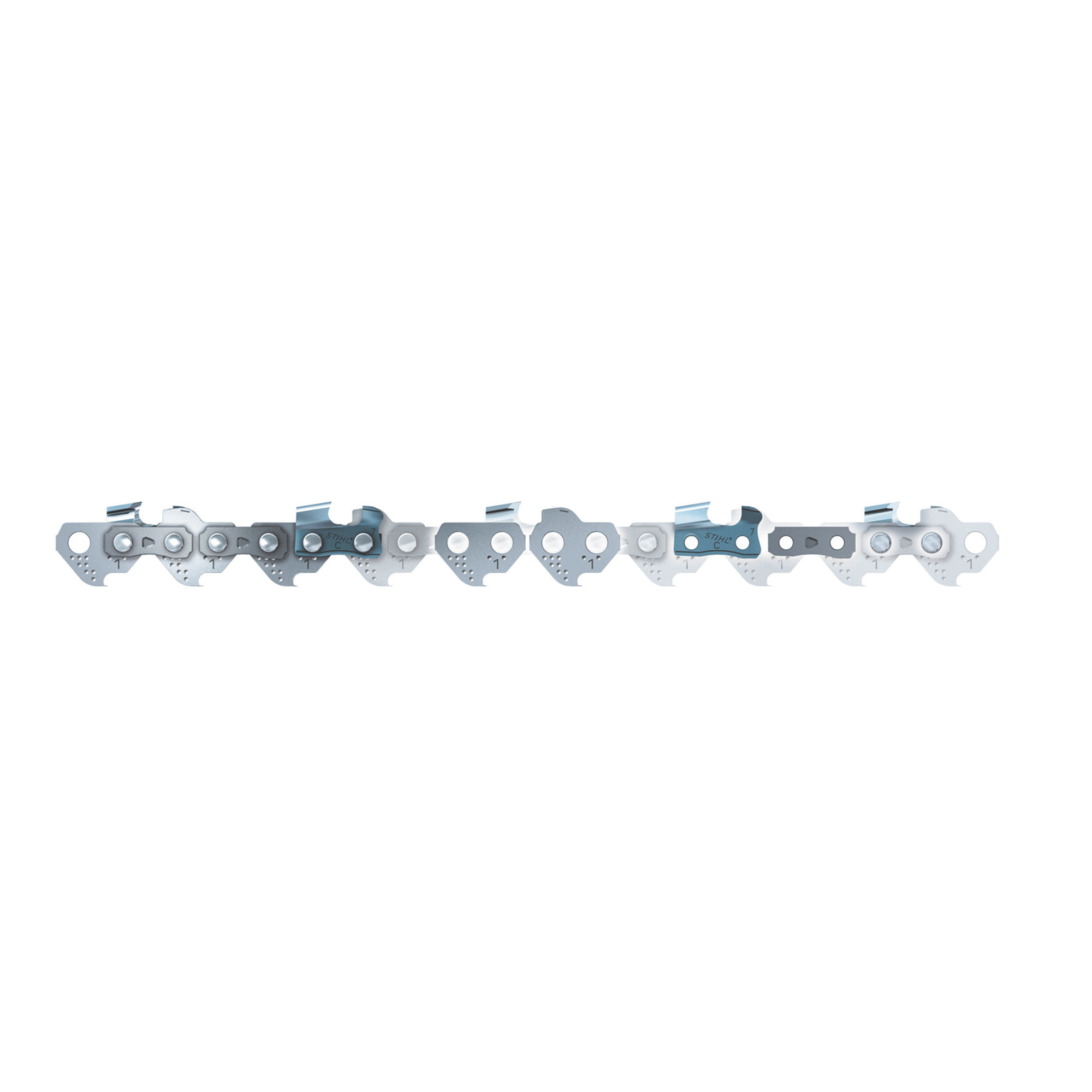 STIHL OILMATIC PICCO Micro 3 Low Kickback Narrow Kerf Chainsaw Chain, Fits 18in. Bar, 3/8in. Picco Chain Pitch, 0.050 Chain Gauge, 61 Drive Links, Model# 63PM3 61