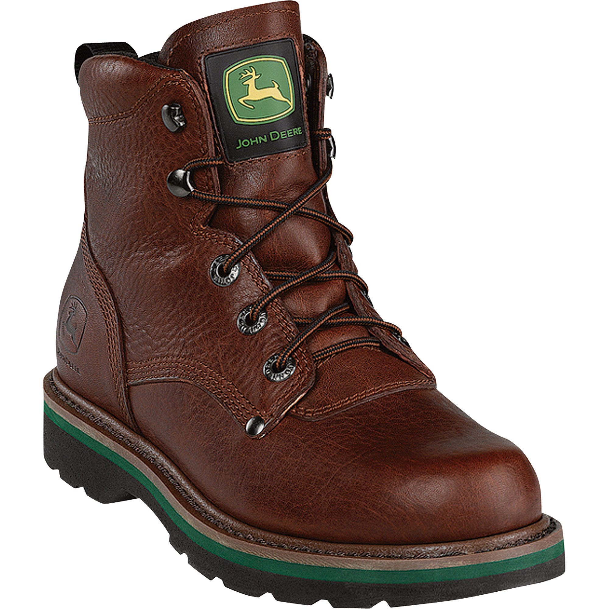 Northern Explorer Mens Steel Toe Works Boot Size 11D Brown Leather Thorogood Men`s Jobsite Brown Wellington 11In Top Round  main image 3