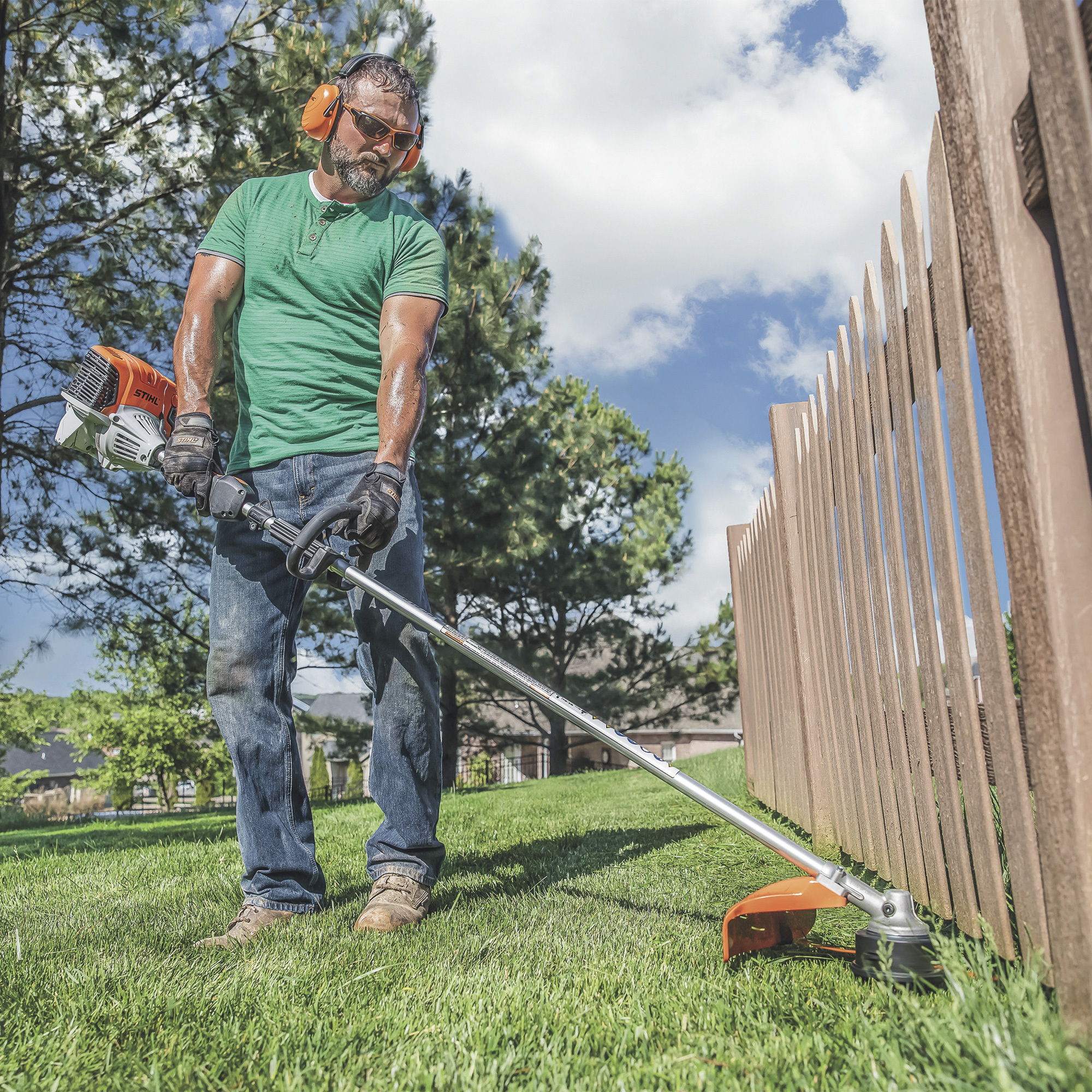 Stihl Gas-Powered Straight Shaft Professional String Trimmer — 28.4cc ...