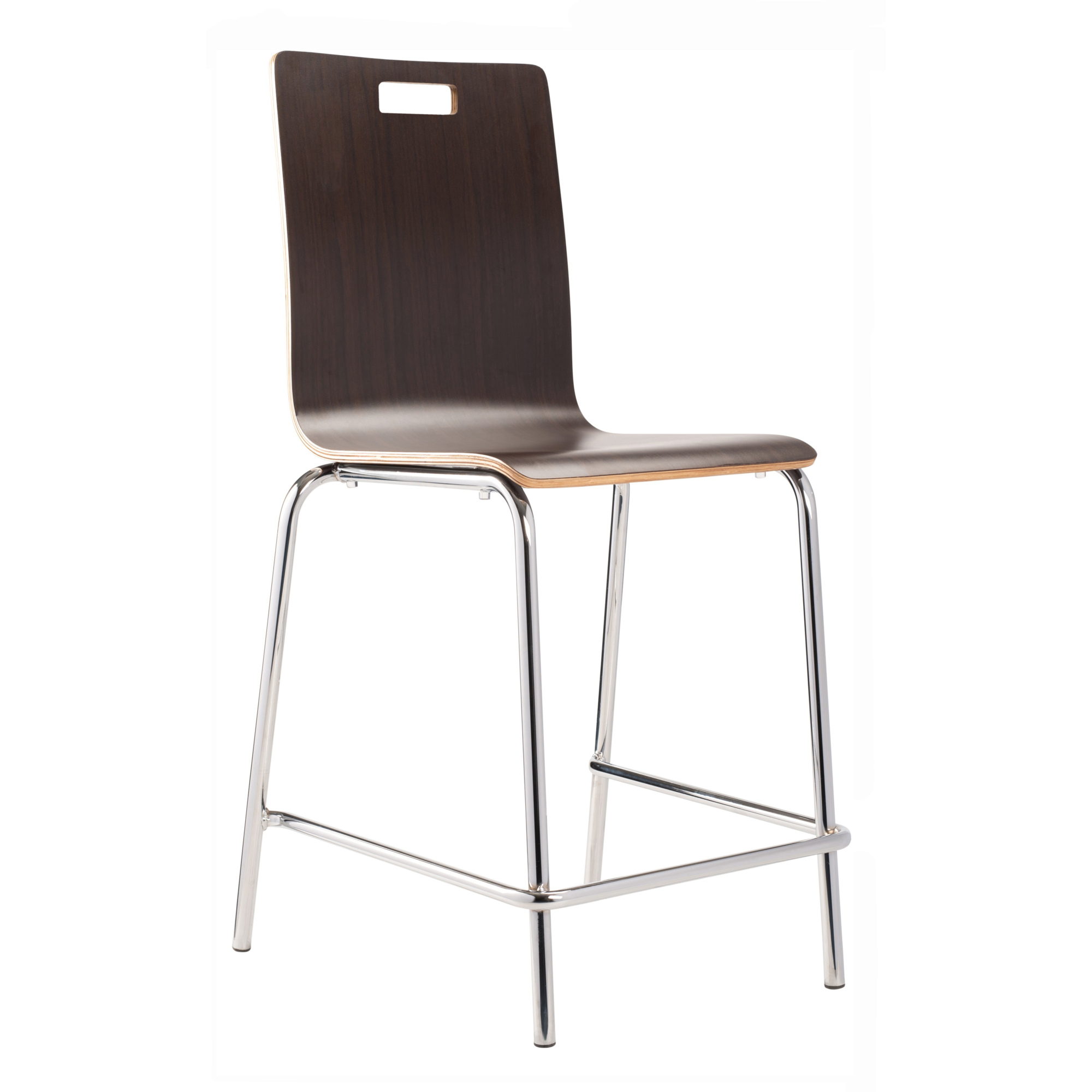 National Public Seating, Bushwick Bentwood Counter Stool, Espresso, Included (qty.) 1 Model# BCM21