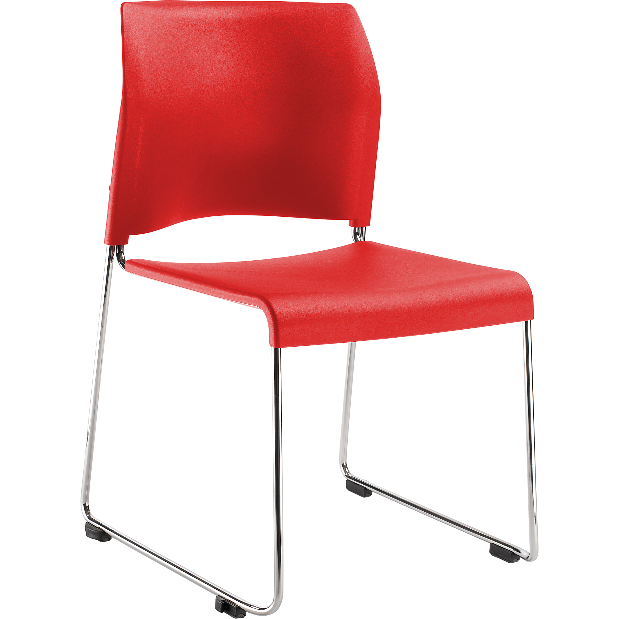 National Public Seating, 8800 Series Plastic Stack Chair, Red, Included (qty.) 1 Model# 8817-11-17