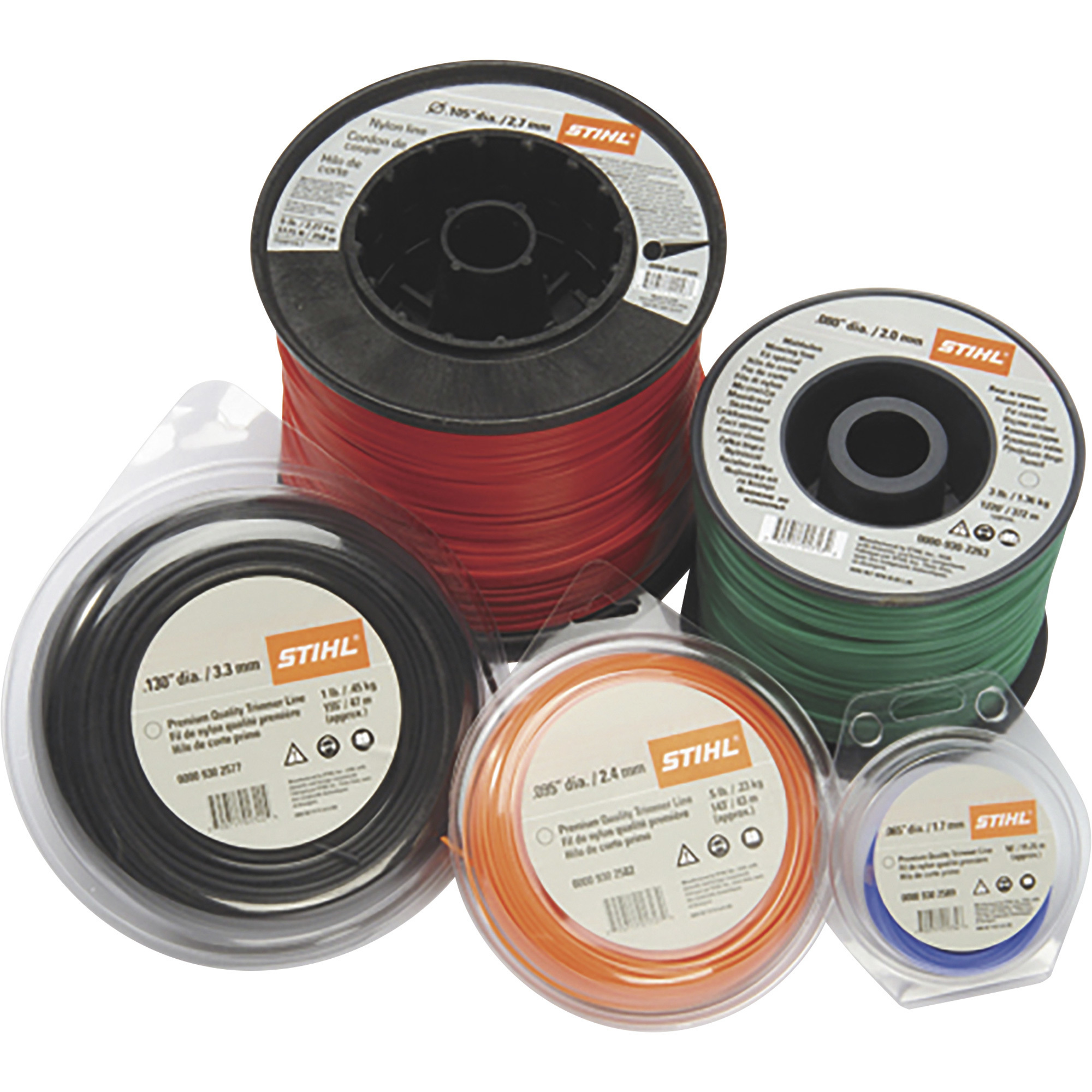STIHL String Trimmer Line, .095in. Dia., 140ft. Spool
