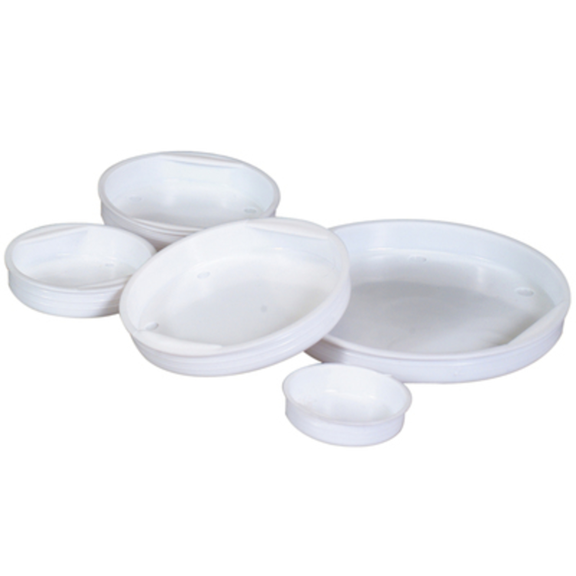 3in. Pla. End Caps 100/CS, Model# MTCAP3