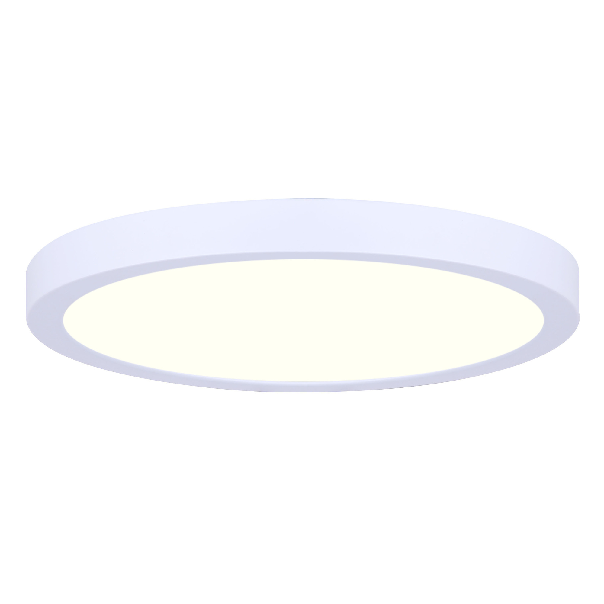 Canarm, LED Disk, 15in. White Dimmable, Power Source Hardwired, Number of Lights 1 Primary Color White, Model# DL-15C-30FC-WH-C