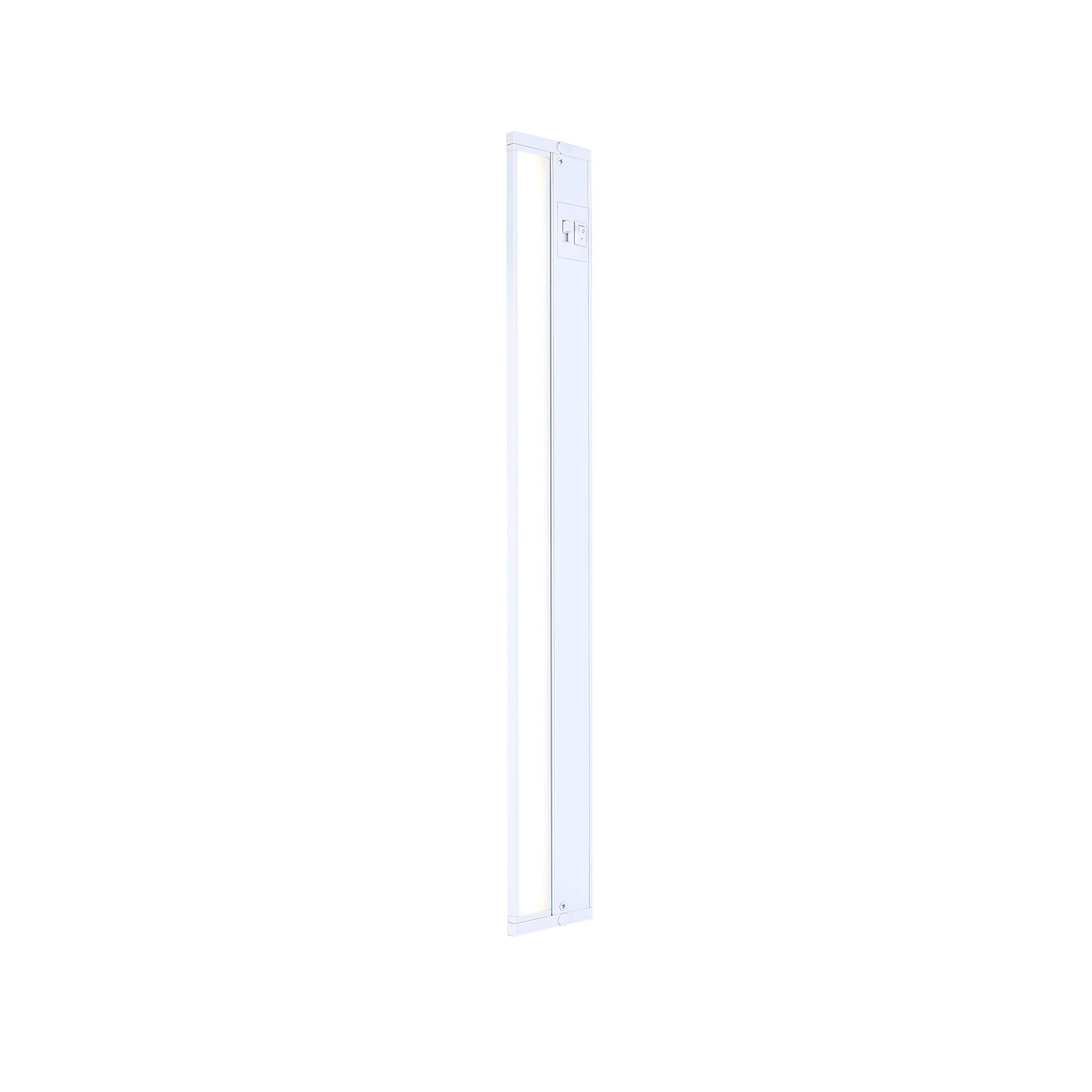 Canarm, Undercabinet, 9.05in. LED Cabinet Light, White, Power Source Corded, Number of Lights 1 Primary Color White, Model# UCL-54-10WH-HW