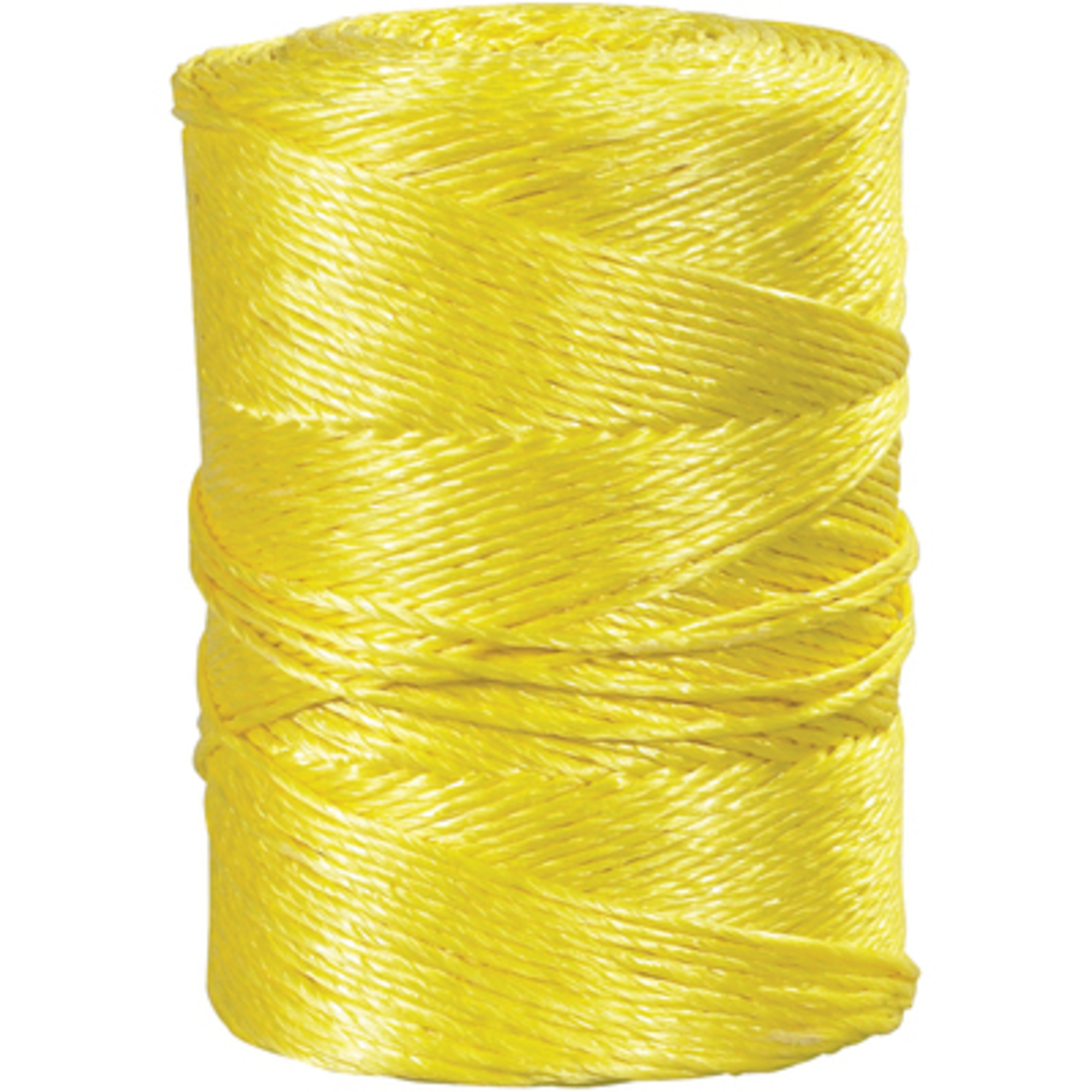 Northern Ropes 1/4in., 1150 lb, Yellow Twisted P Rope 1/CS, Material Nylon, Width 0.25 ...