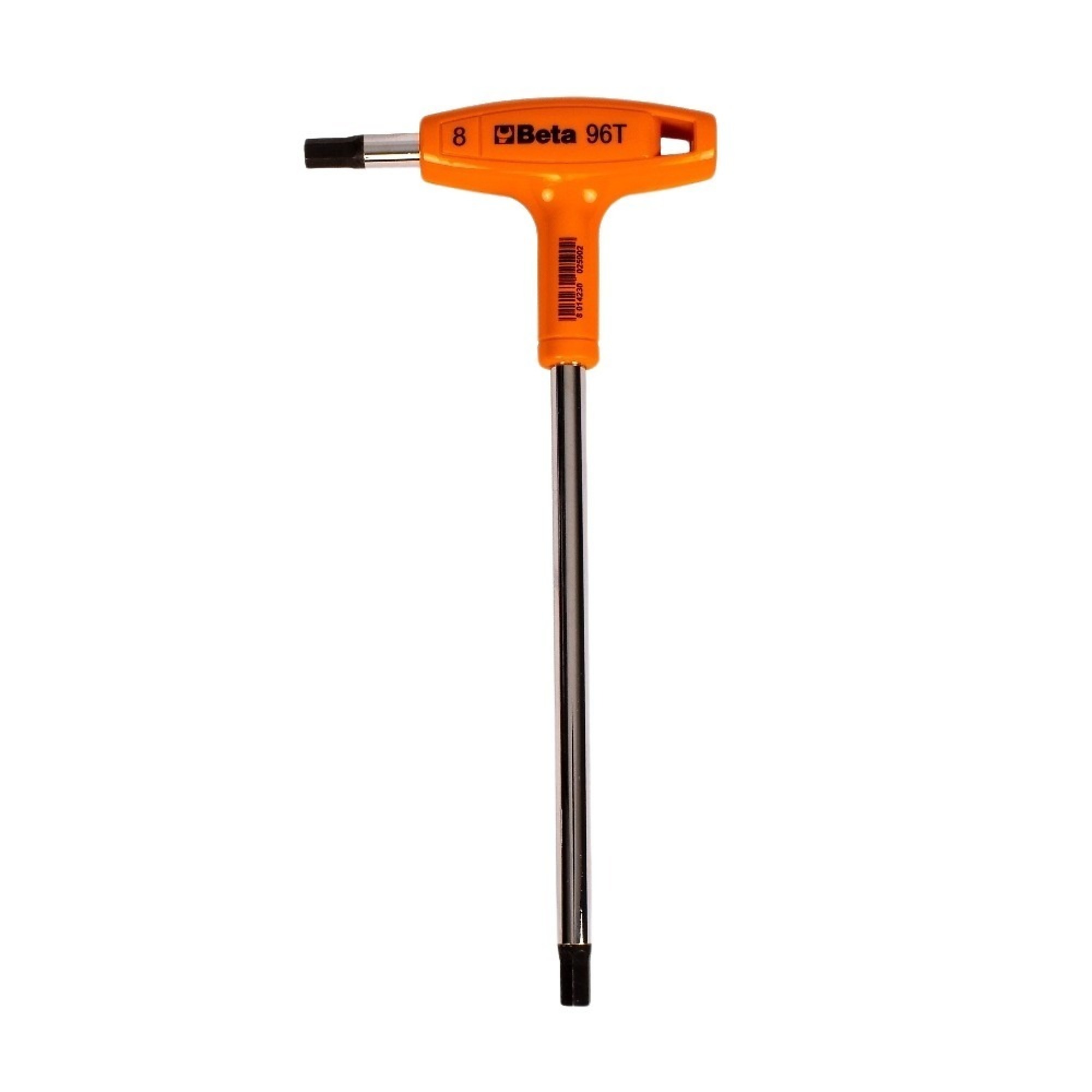 Beta, High Torque T-Handle Hex Key Wrench 8 mm, Pieces (qty.) 1 Model# 96T 8