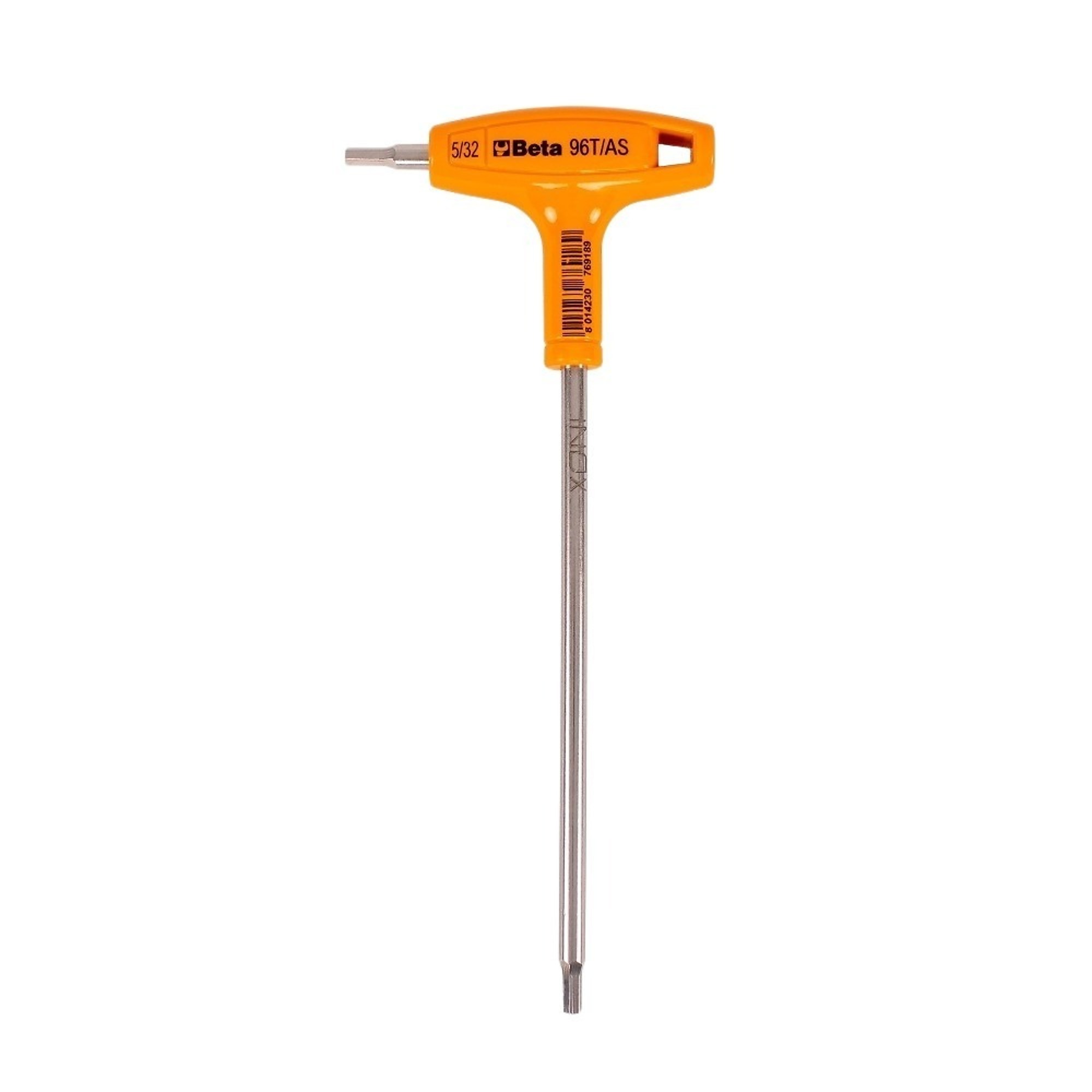 Beta, 5/32in. High Torque T-Handle Hex Key Wrench, Pieces (qty.) 1 Model# 96T-AS 5/32