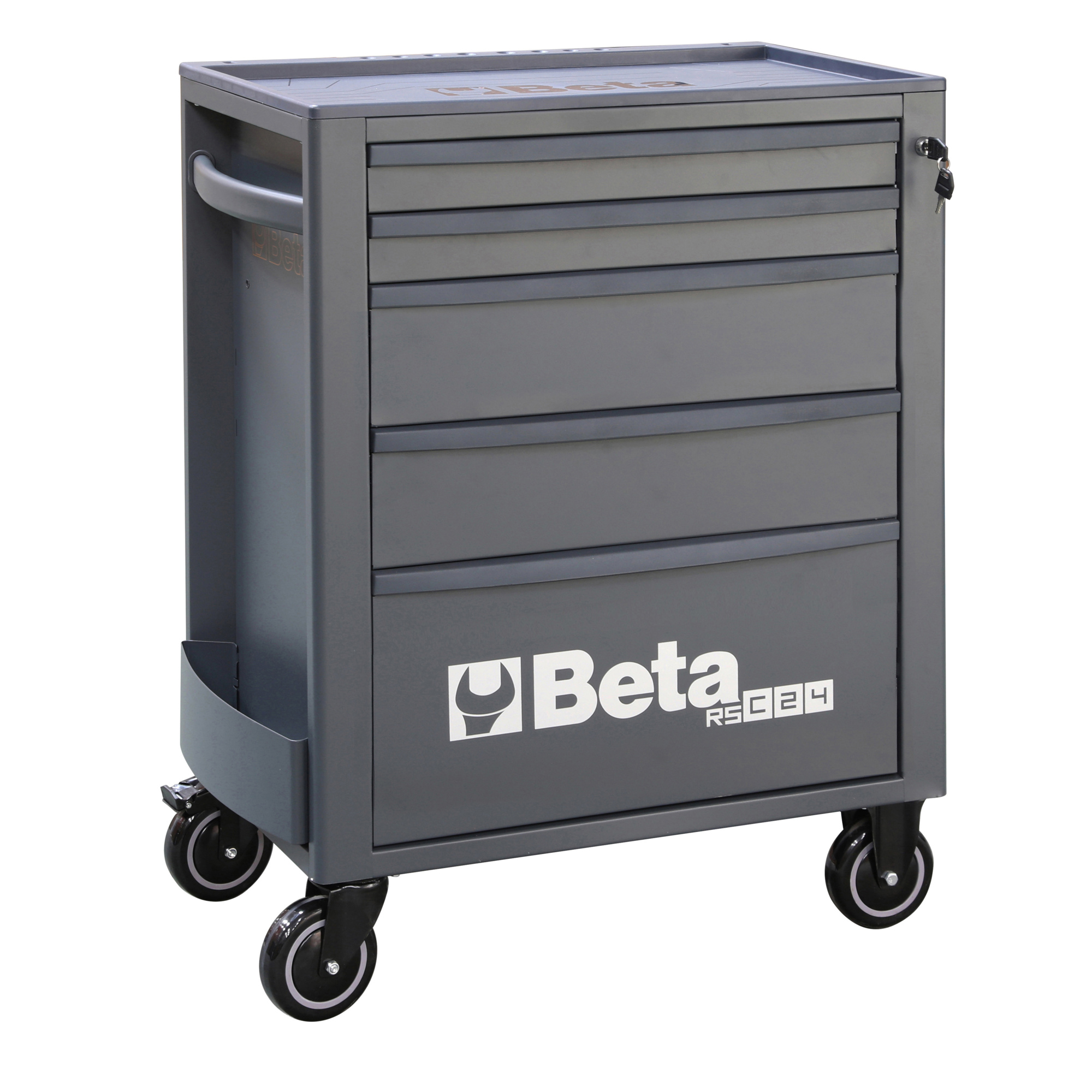 Beta, Heavy Duty 5 -Drawer Rolling Tool Cabinet, Width 29.14 in, Height 38.15 in, Model# RSC24/5-A