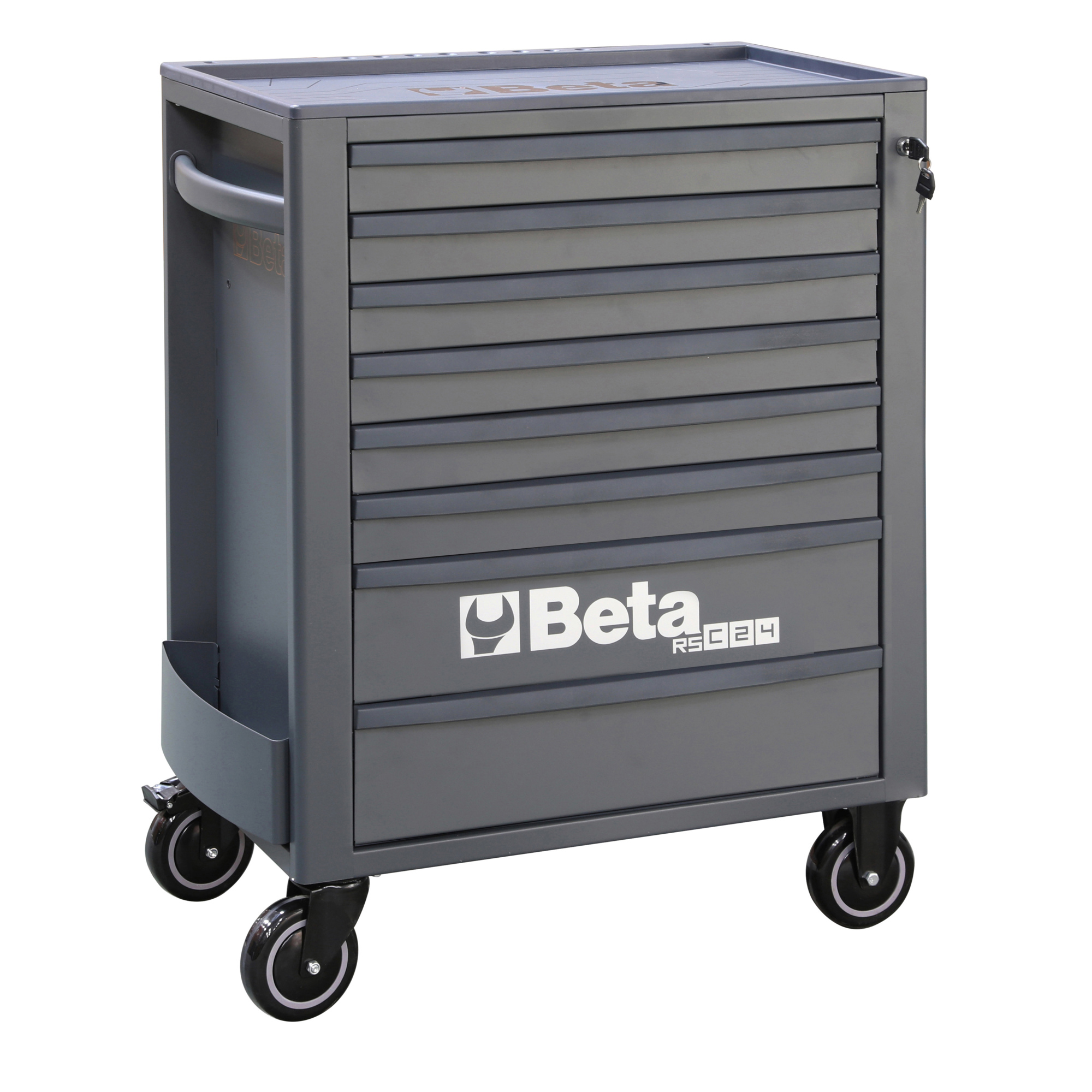 Beta, Heavy Duty 8 -Drawer Rolling Tool Cabinet, Width 29.14 in, Height 38.15 in, Model# RSC24/8-A