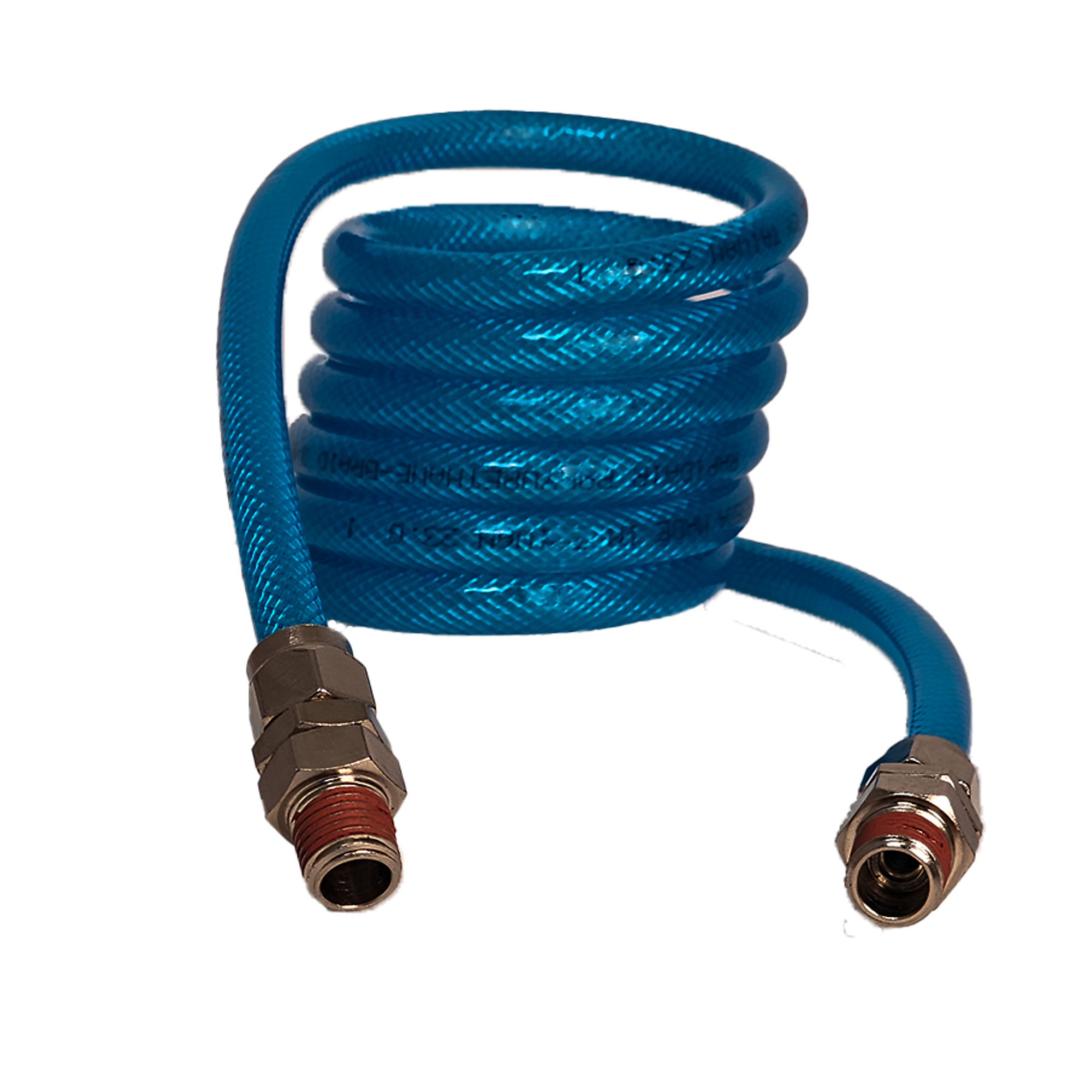 RapidAir, 6ft., 3/8in. Coil Hose, Max. PSI 200 Model# CH3825-6