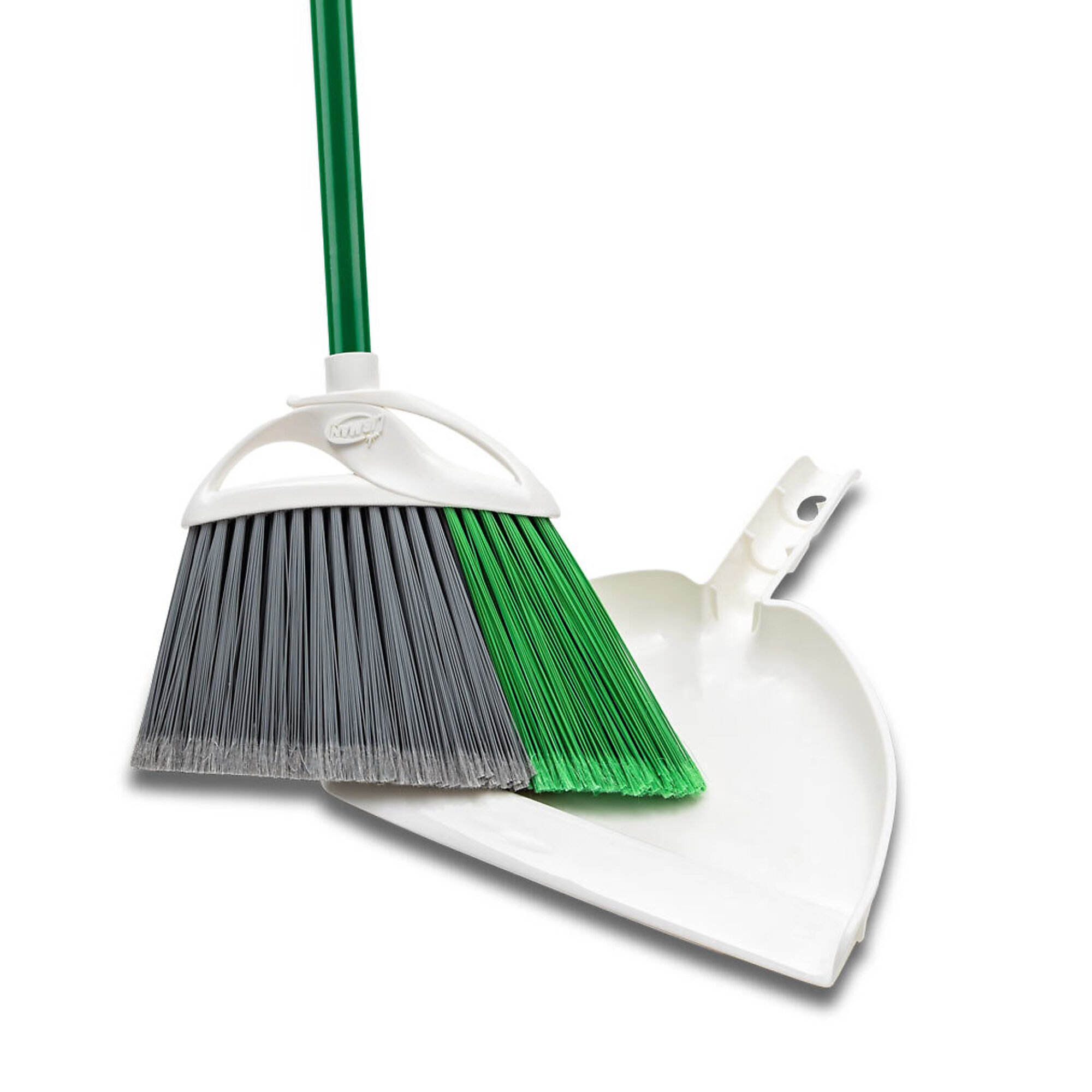 Libman, Angle Broom with Dustpan 4PK, Width 11.25 in, Included (qty.) 4 Model# 206 4PK