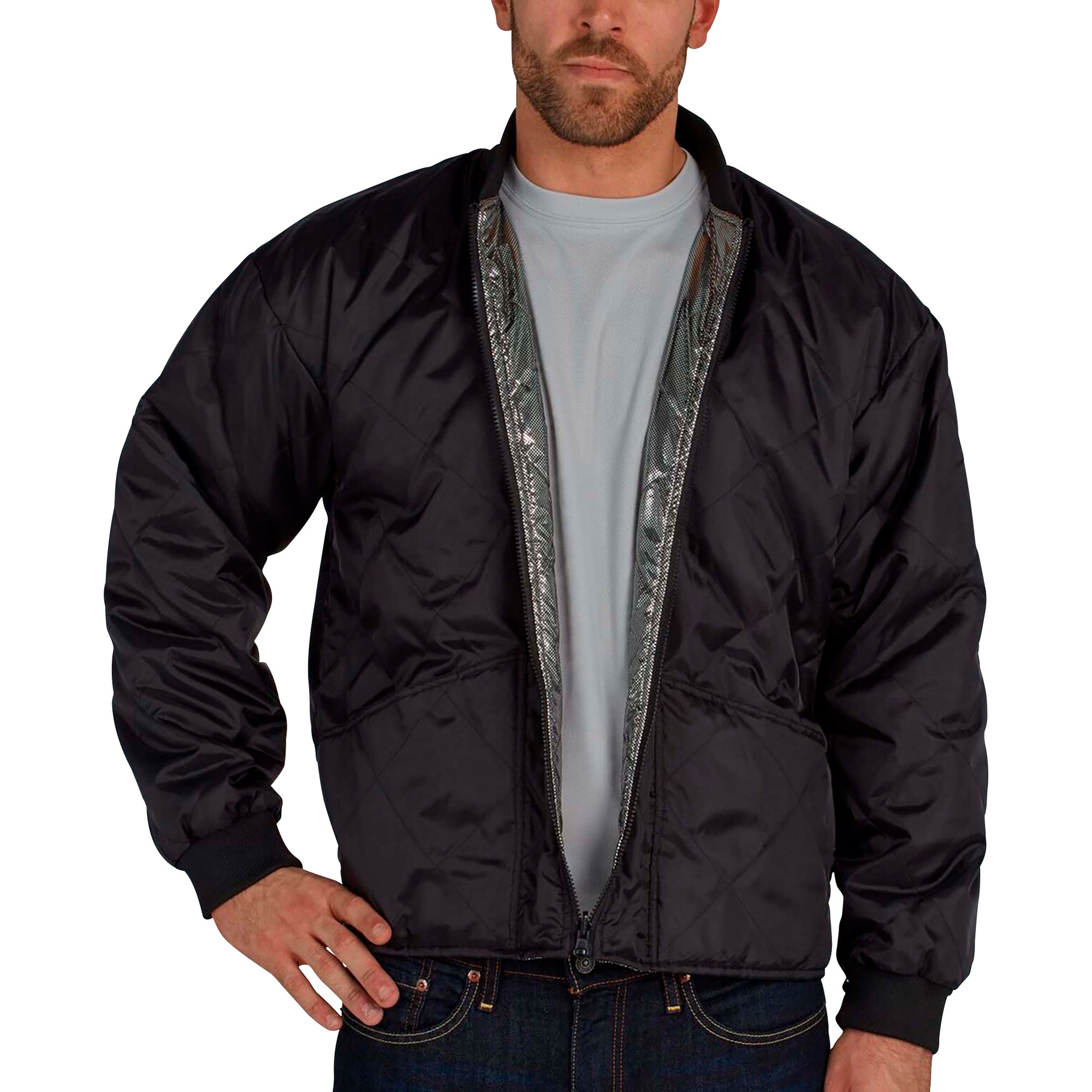 Utility Pro Men's Class 3 High Visibility Bomber Jacket with Heat Core ...