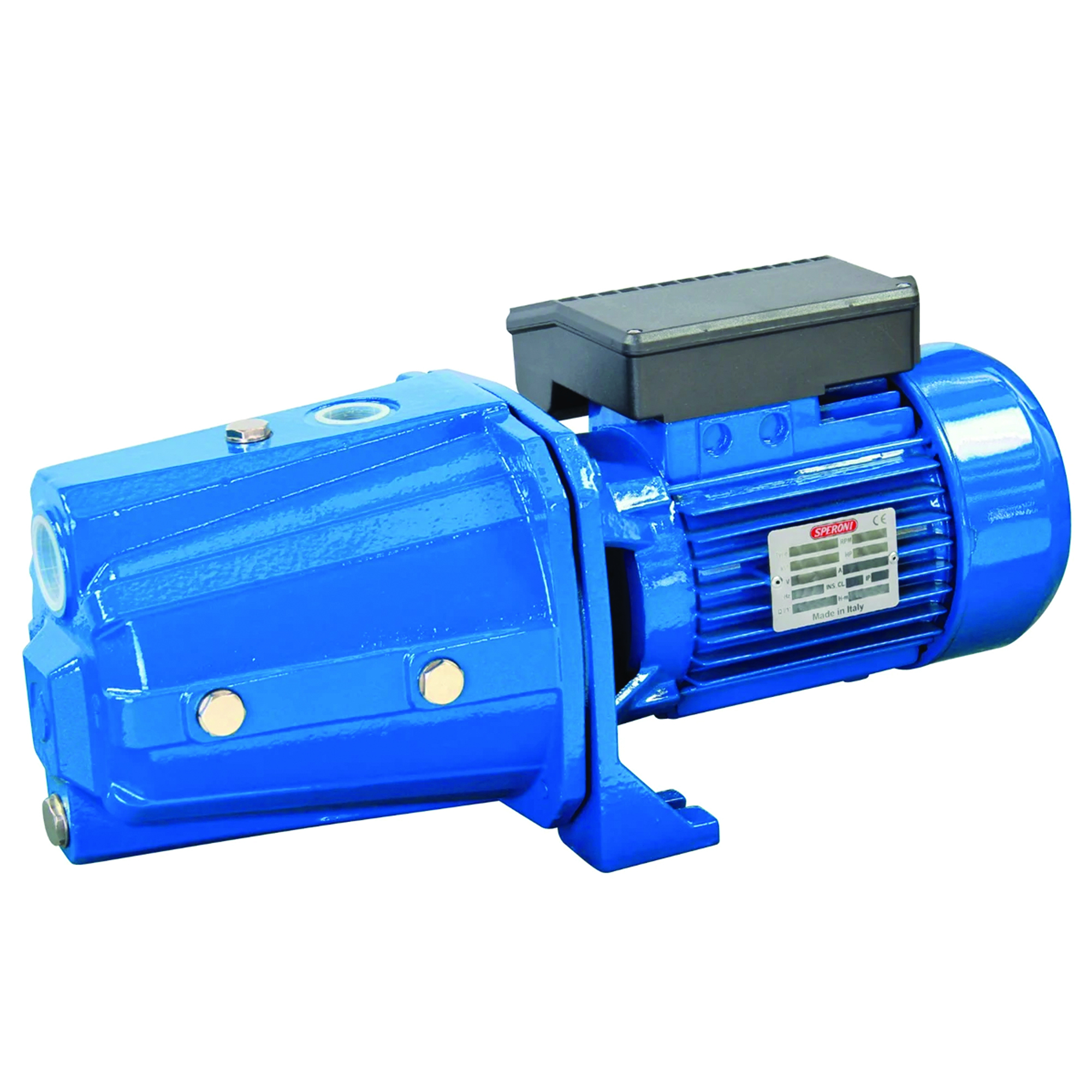 Speroni, Shallow Well Jet Pump, Max. Flow 3900 GPH, Port Size 1.5 in, Model# CAM302-EL.Sper-220V-60Hz-1Ph