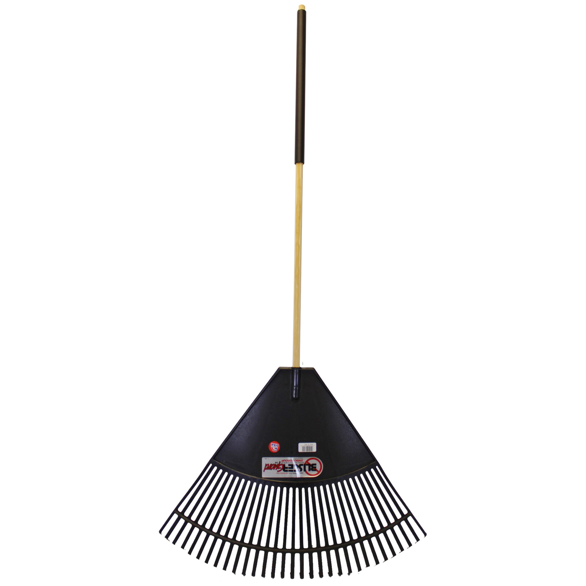 Emsco Group, Leaf Rake – 32in. Resin Head – 48in. Hardwood Handle, Model# 9032-1