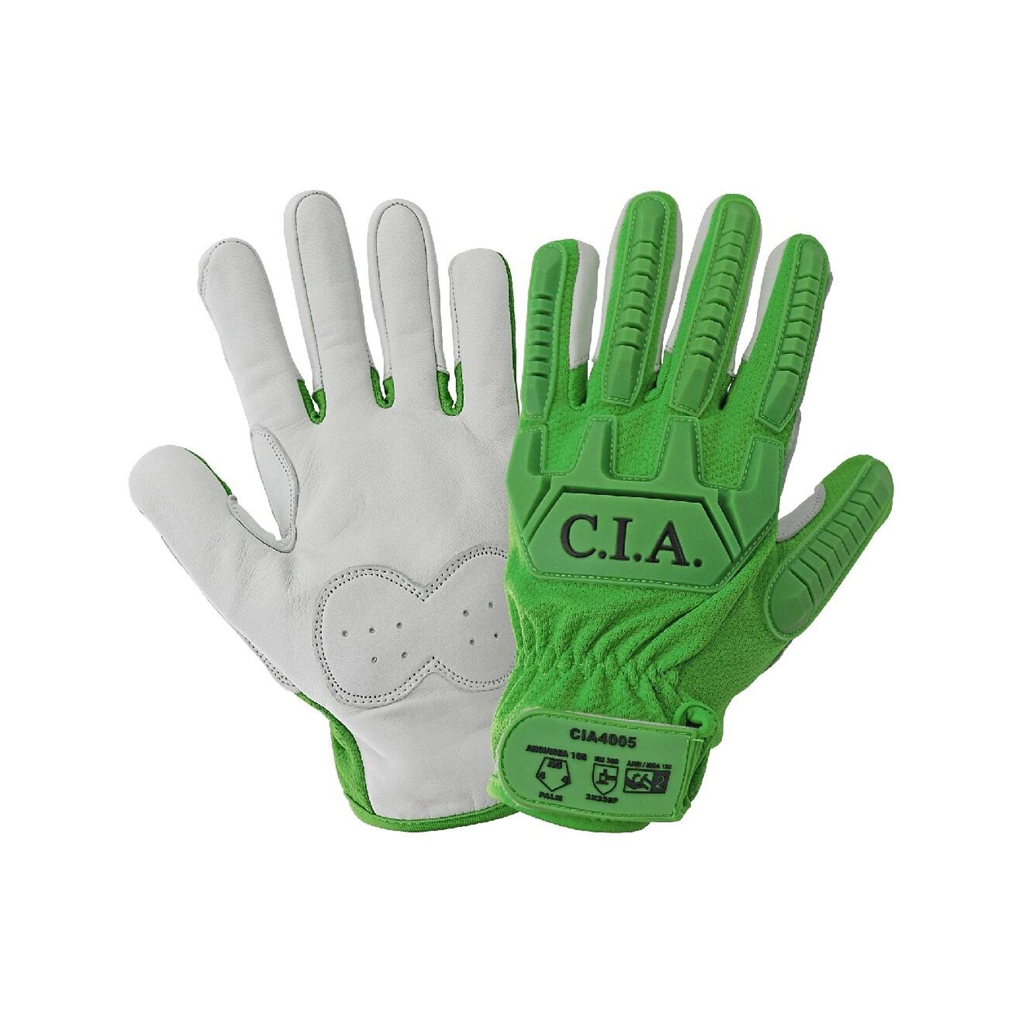 Global Glove Prem Goatskin, Cut A5, Impact Resistant Gloves - 12 Pairs