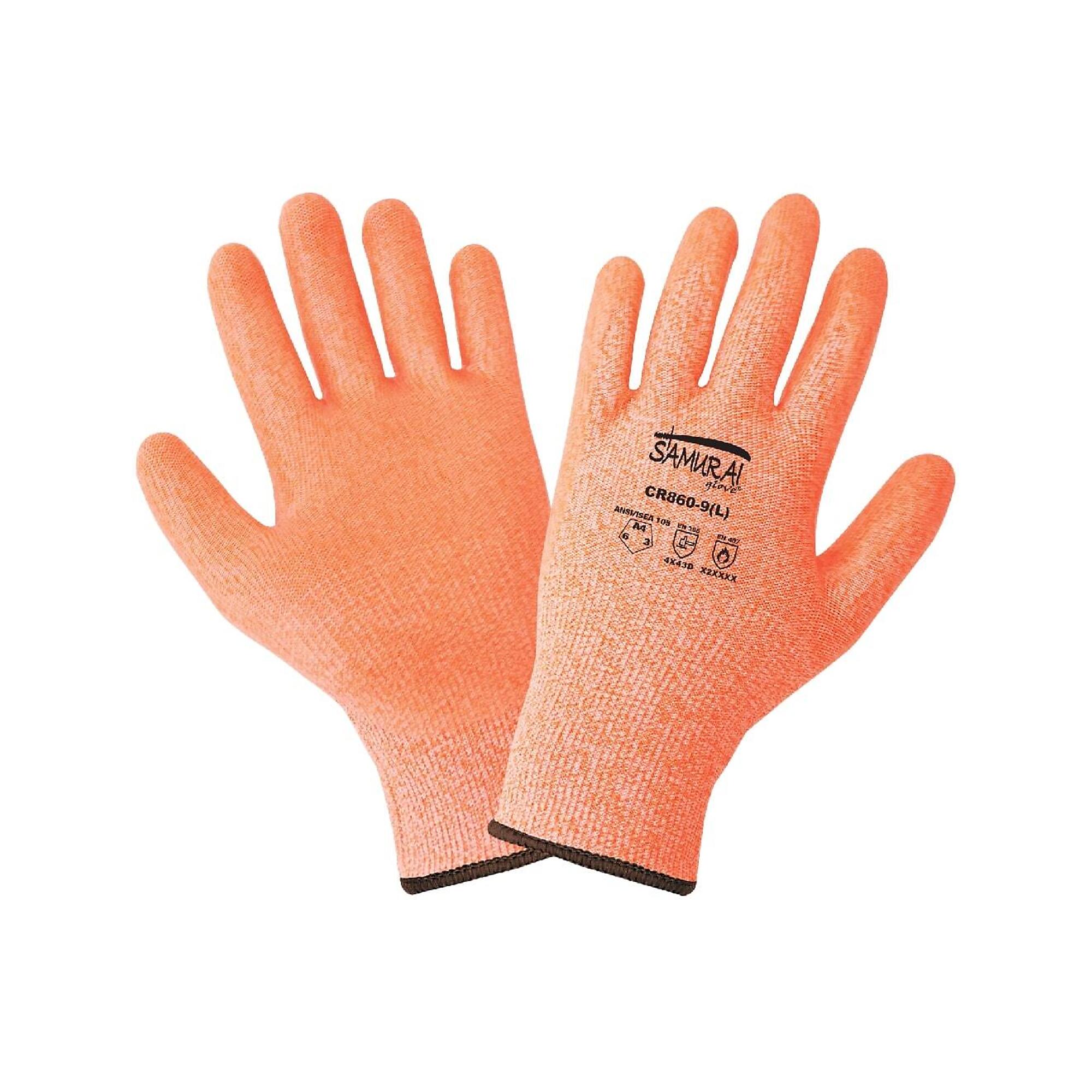 Global Glove Vulcanized Silicone-Coated Cut Resistant Gloves