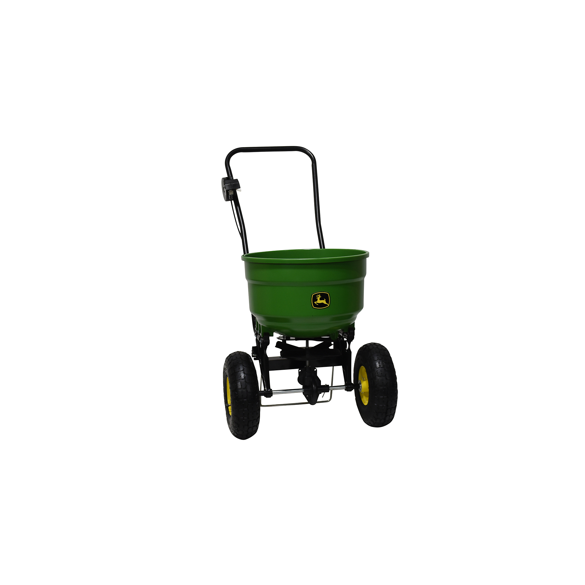 John Deere, 60 lb. Push Spreader, Capacity 60 lb, Spreader Type Broadcast, Model# 45-0566-JD