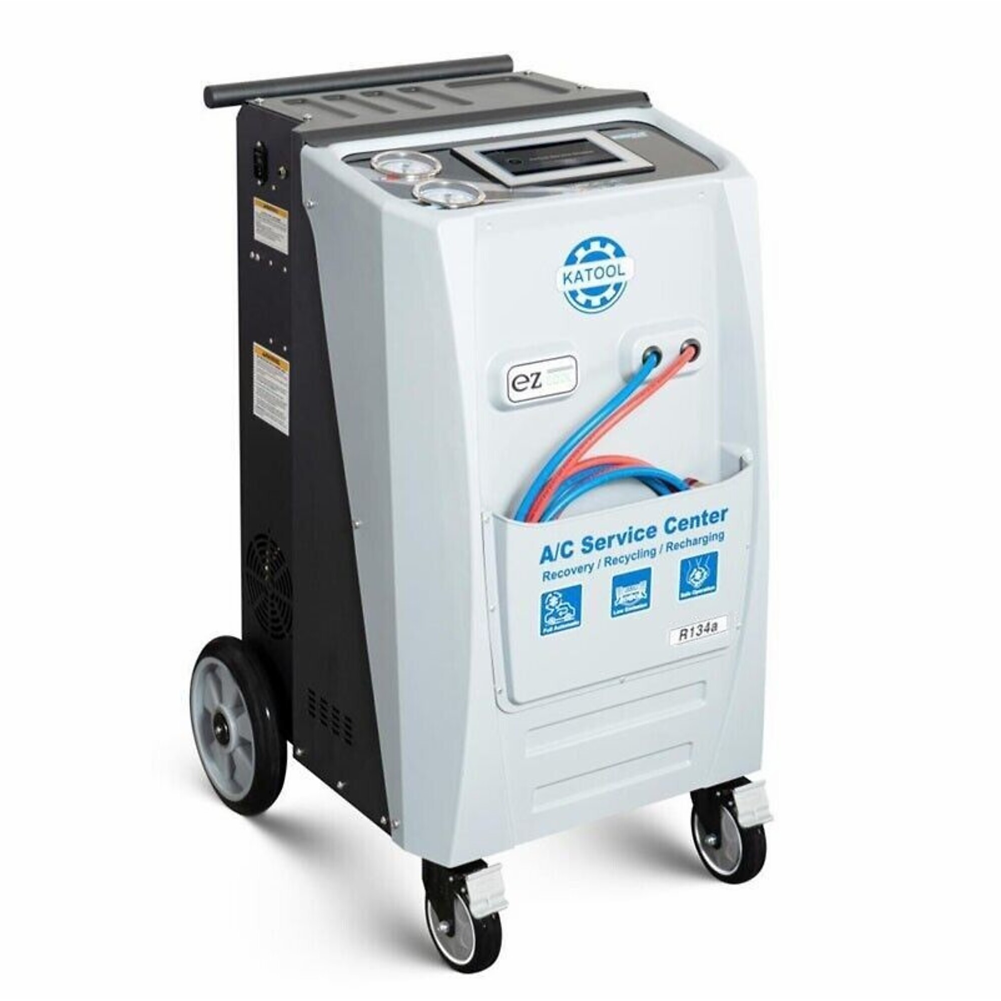KATOOL, Refrigerant Machine, R-134A Fully Automatic Recovery, Recycle Recharge, Model# KT-AC1800
