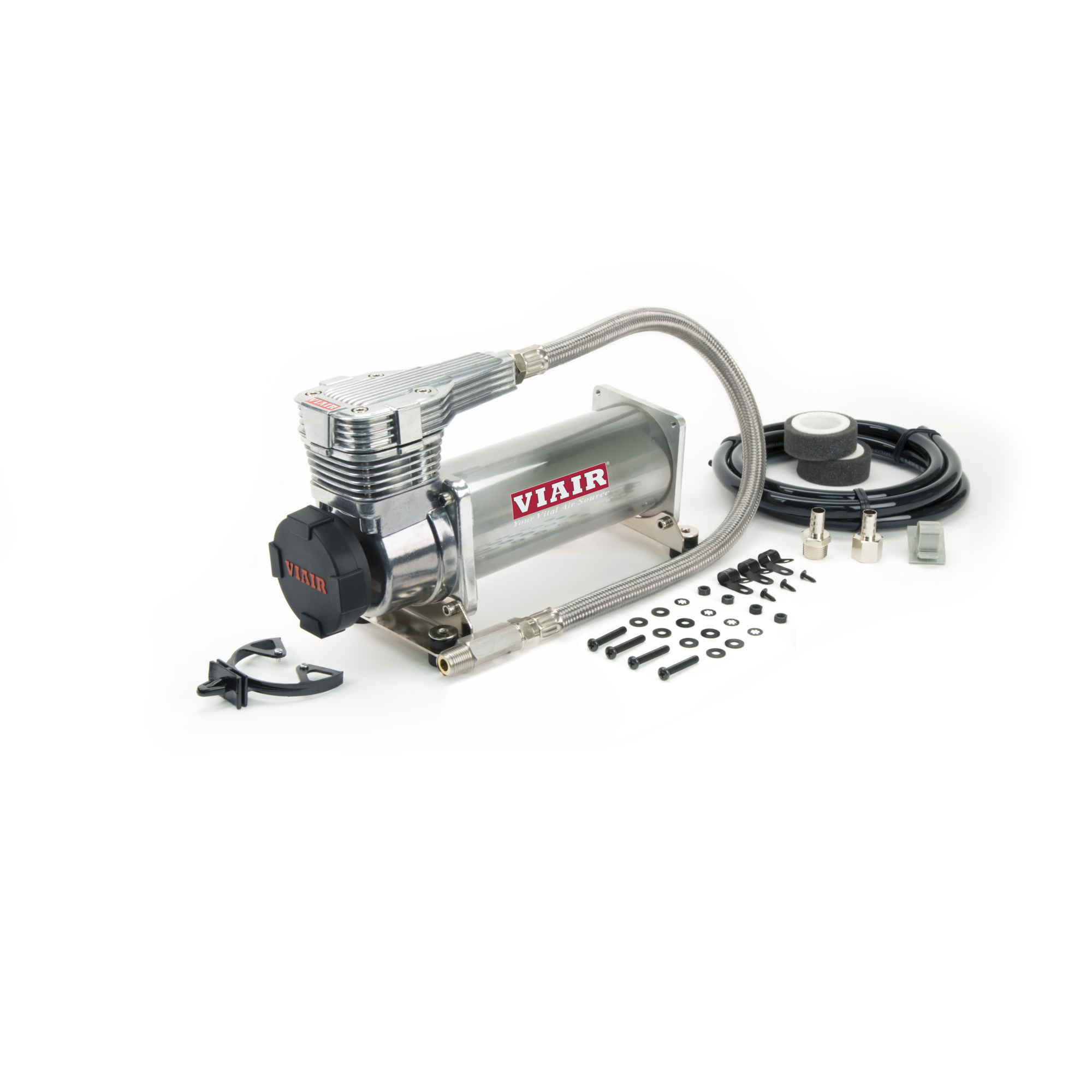 Viair, 485c Gen.2 Air Compressor Platinum, Horsepower 0.25 HP, Air Tank Size 0 Gal, Volts 12 Model# 48500