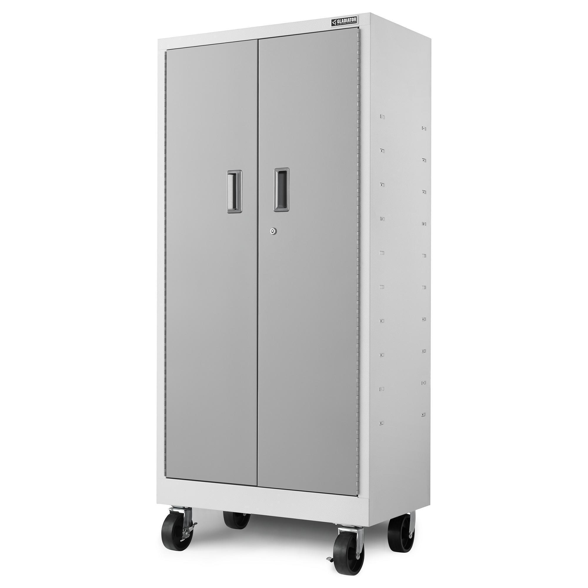 Gladiator, Premier Pre-Assembled Tall GearLocker, Width 18 in, Height 65.25 in, Depth 30 in, Model# GATL302DKW