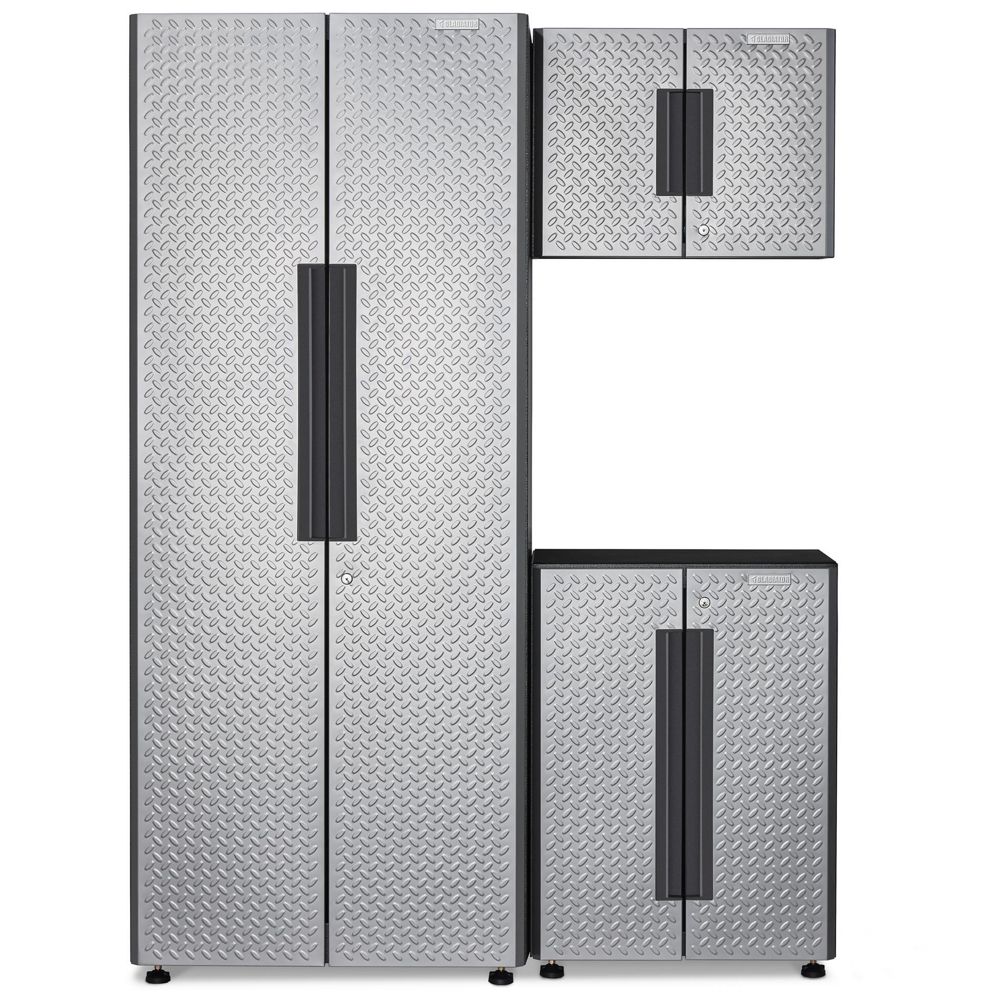 Gladiator, Flex Cabinet System I, Width 54 in, Height 75 in, Depth 19 in, Model# GANF03WFMTS