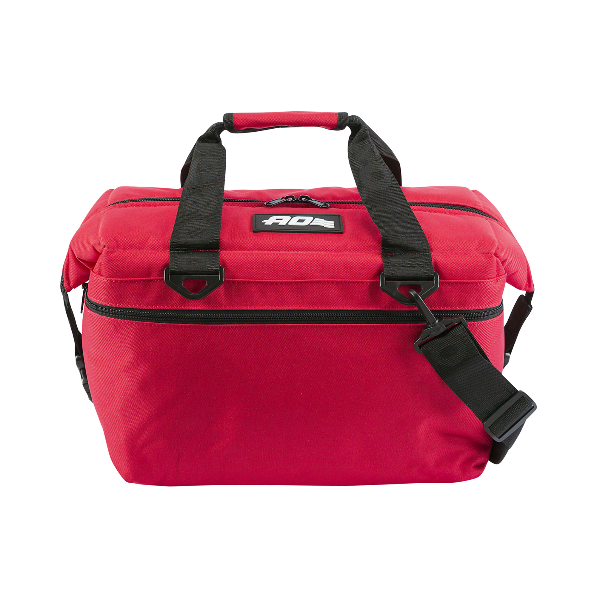 AO Coolers, 24 PACK CANVAS RED, Capacity 2.16 Gal, Model# AO24RD