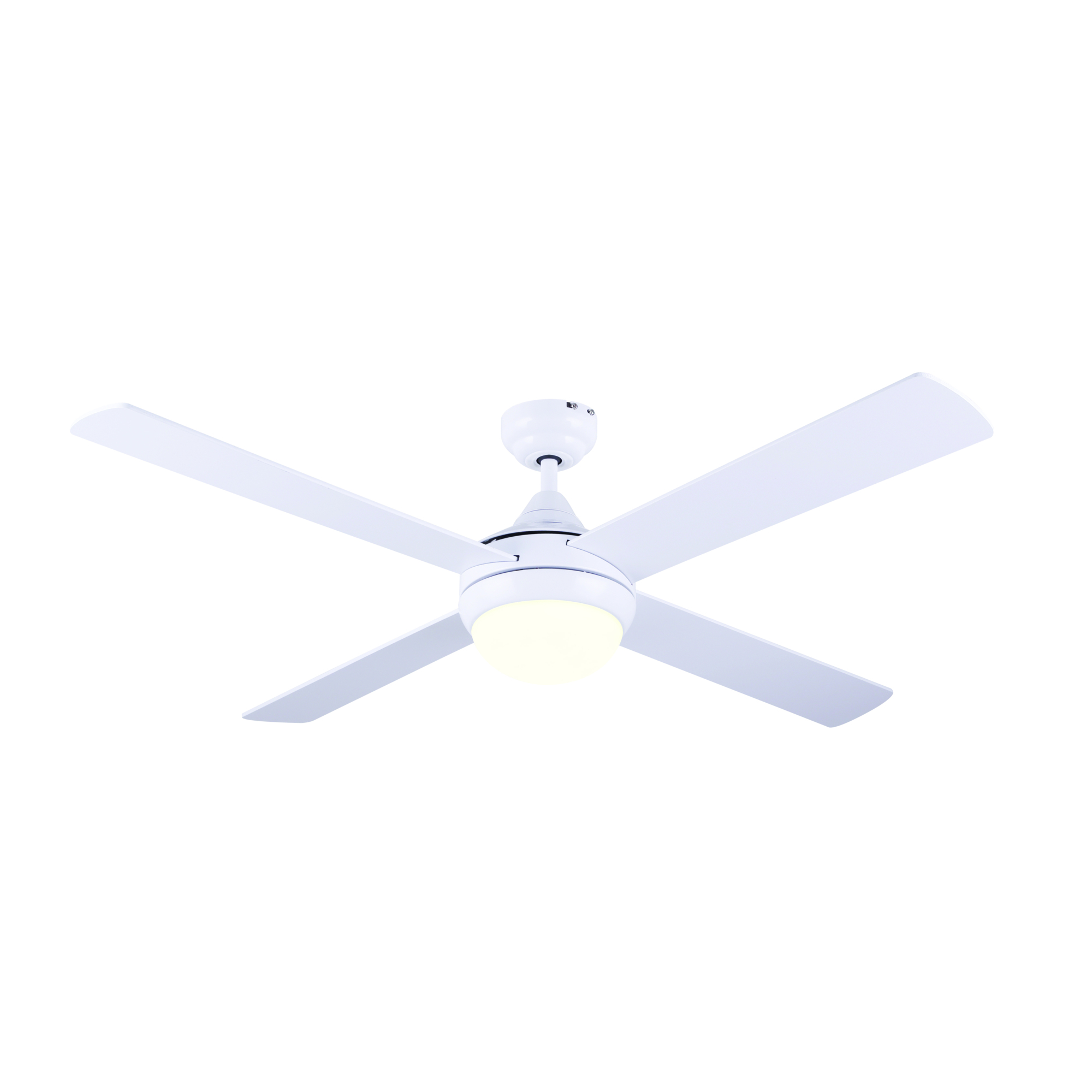 Canarm, Foley Ceiling Fan, Fan Diameter 48 in, Fan Blade Span 40-49 Model# CF48FOL4WH