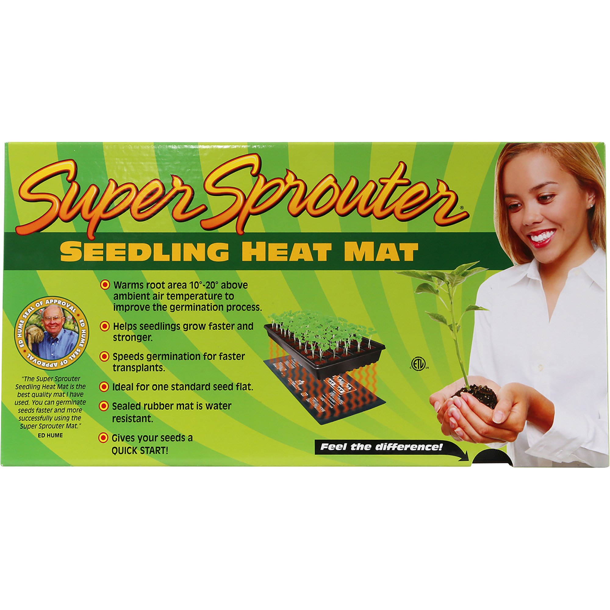 Sunlight Supply Super Sprouter Seedling Heat Mat — 10in. x