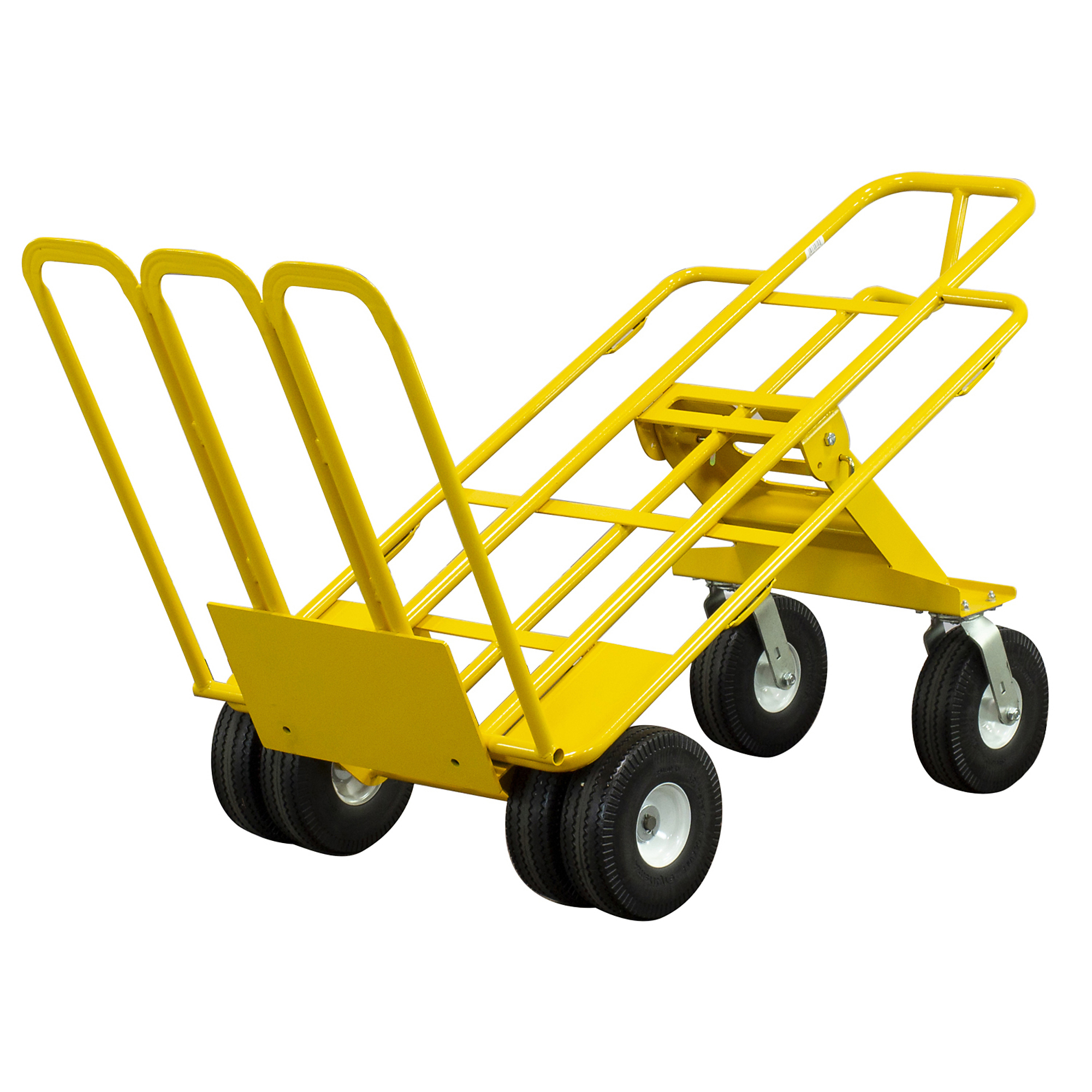 Snap-Loc All-Terrain E-Track Hand Truck Cart - 63in. Height, 1000-Lb. Capacity, Steel, Model# SLV1000HC6Y