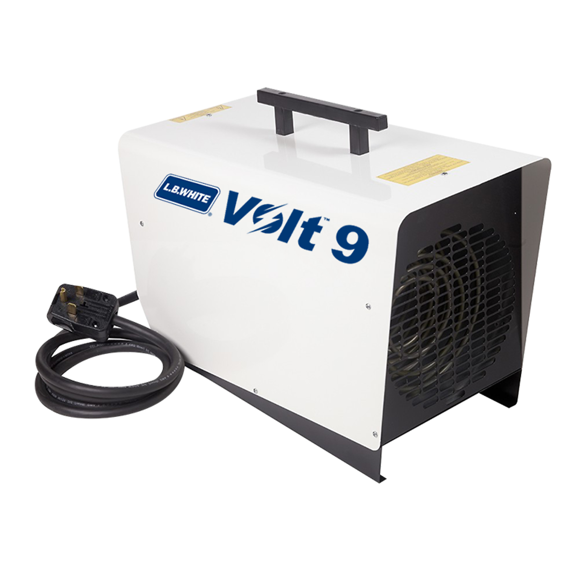 L.B. White Volt 9 9kW Electric Heater, Heat Type Forced Air, Heat Output 30700 Btu/hour, Model# Volt 9