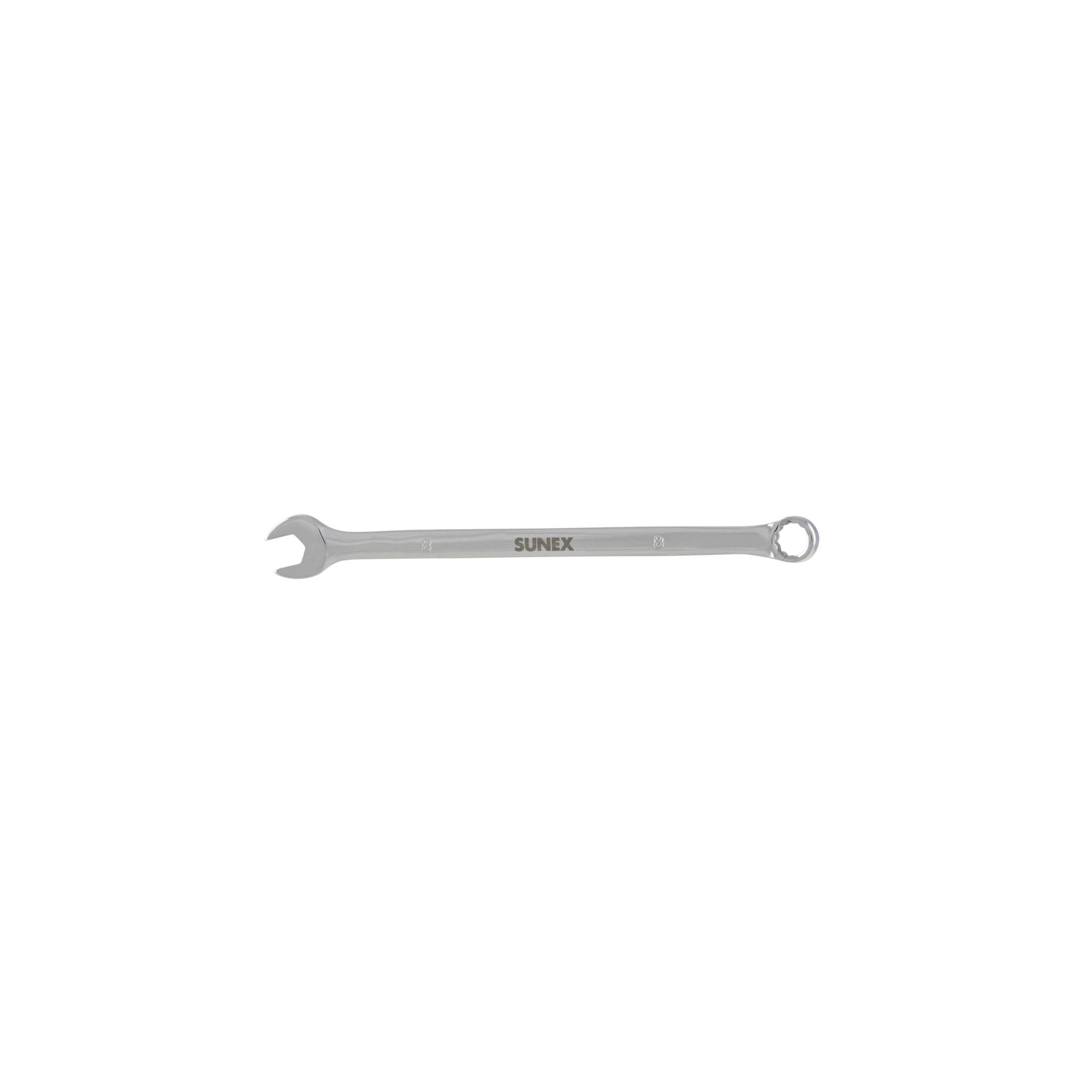 Sunex Tools Full Polish Combination Wrench — 8mm, Model# 991708MA