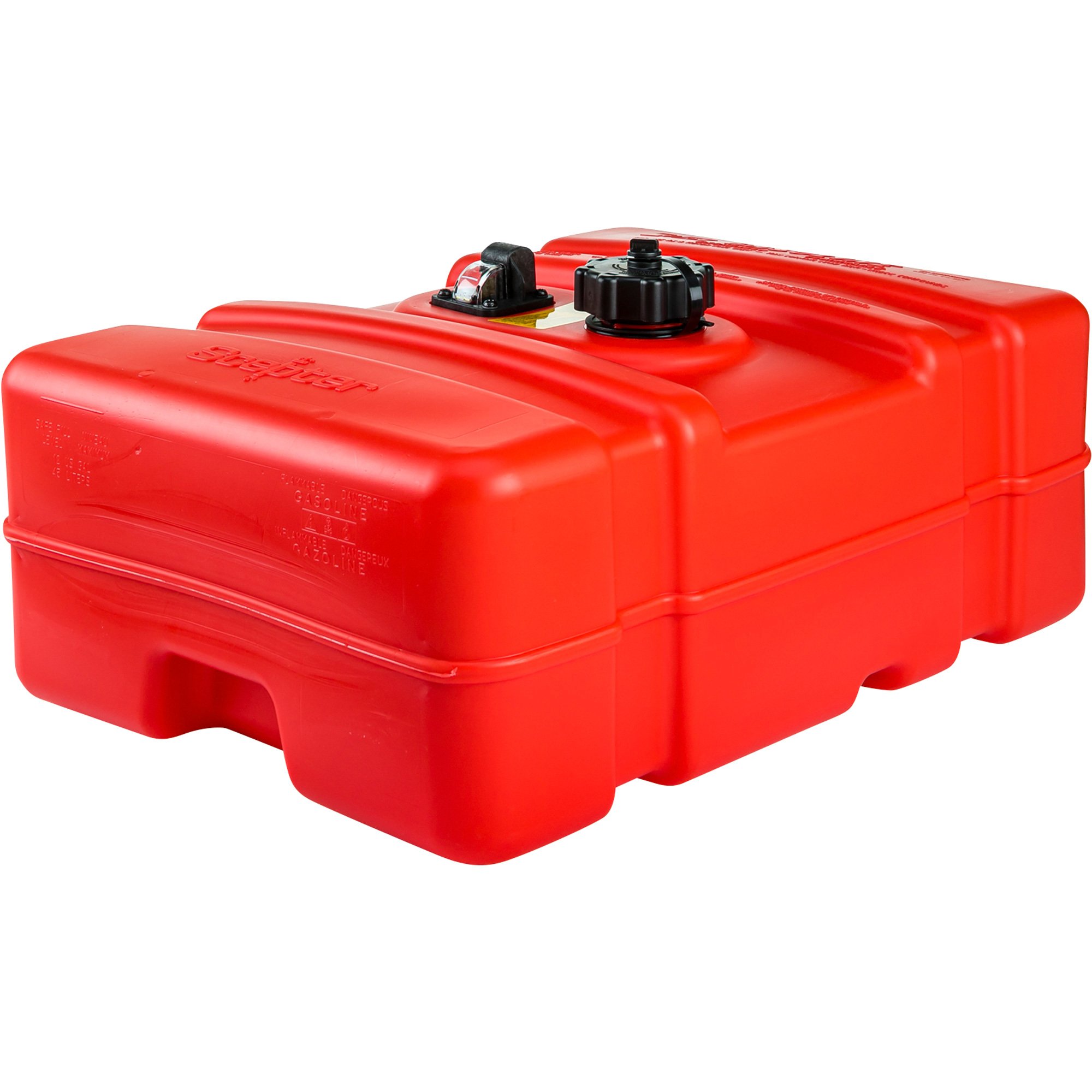 Scepter Marine Rectangular Low Profile Portable Fuel Tank — 12-Gallon ...