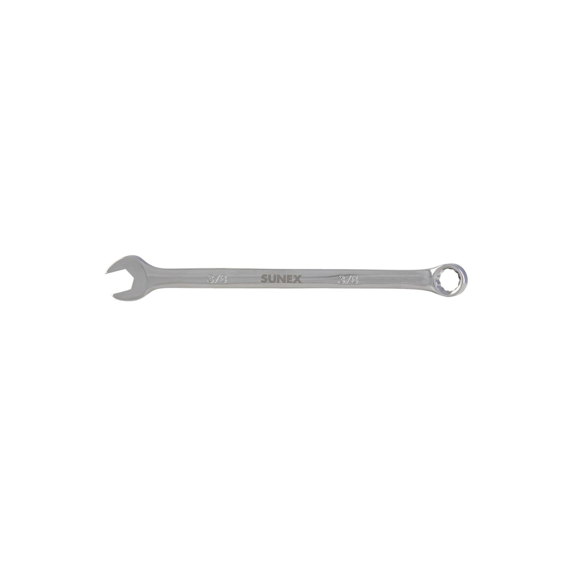 Sunex Tools Full Polished Combination Wrench — 3/8in., Model# 991512A