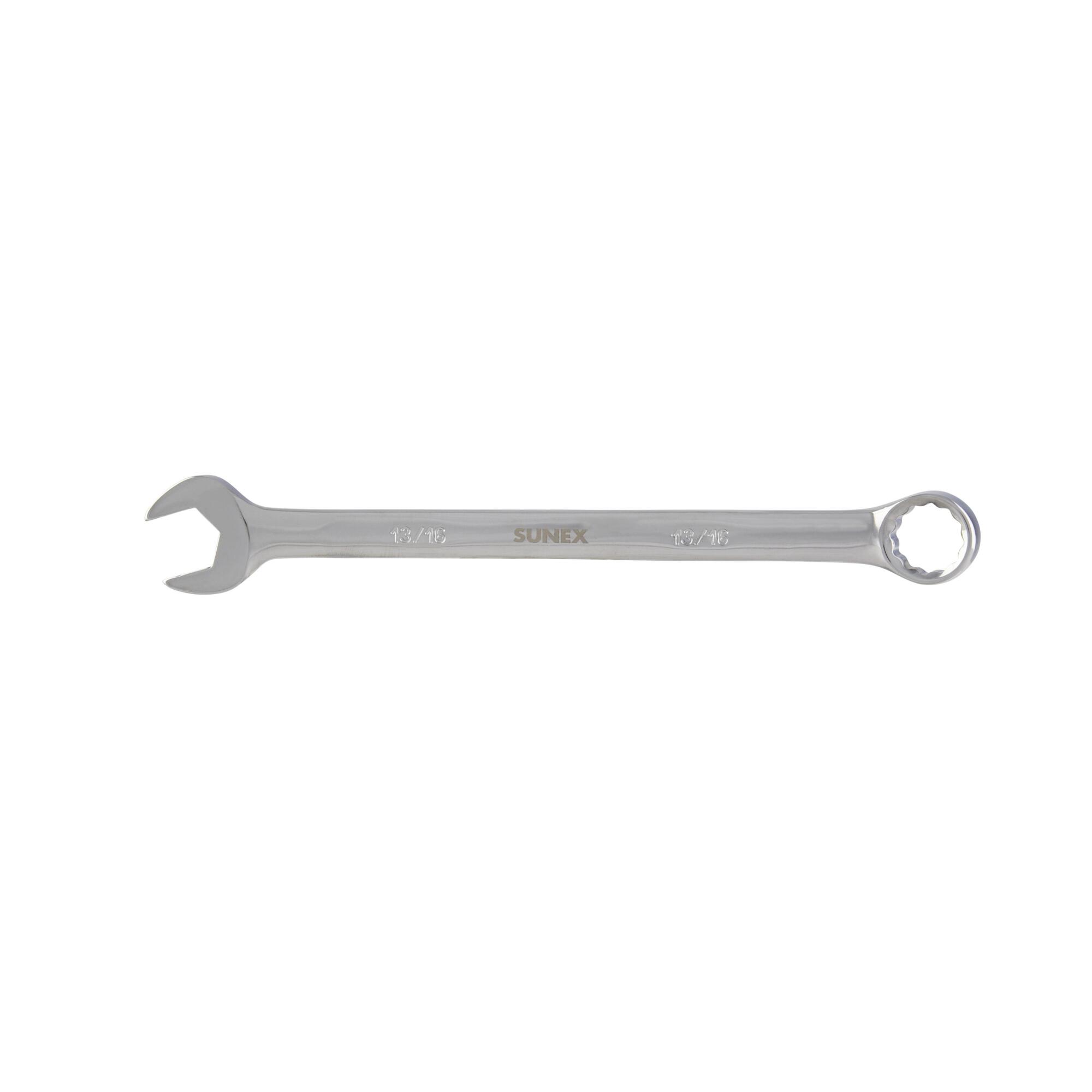 Sunex Tools Full Polished Combination Wrench — 13/16in., Model# 991526A